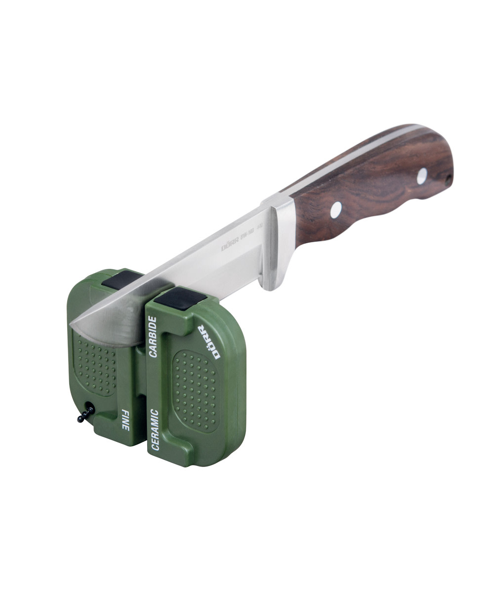 Mini aiguiseur de couteaux DRR XS-2 vert olive - commander en ligne chez KOX | XXDR208031