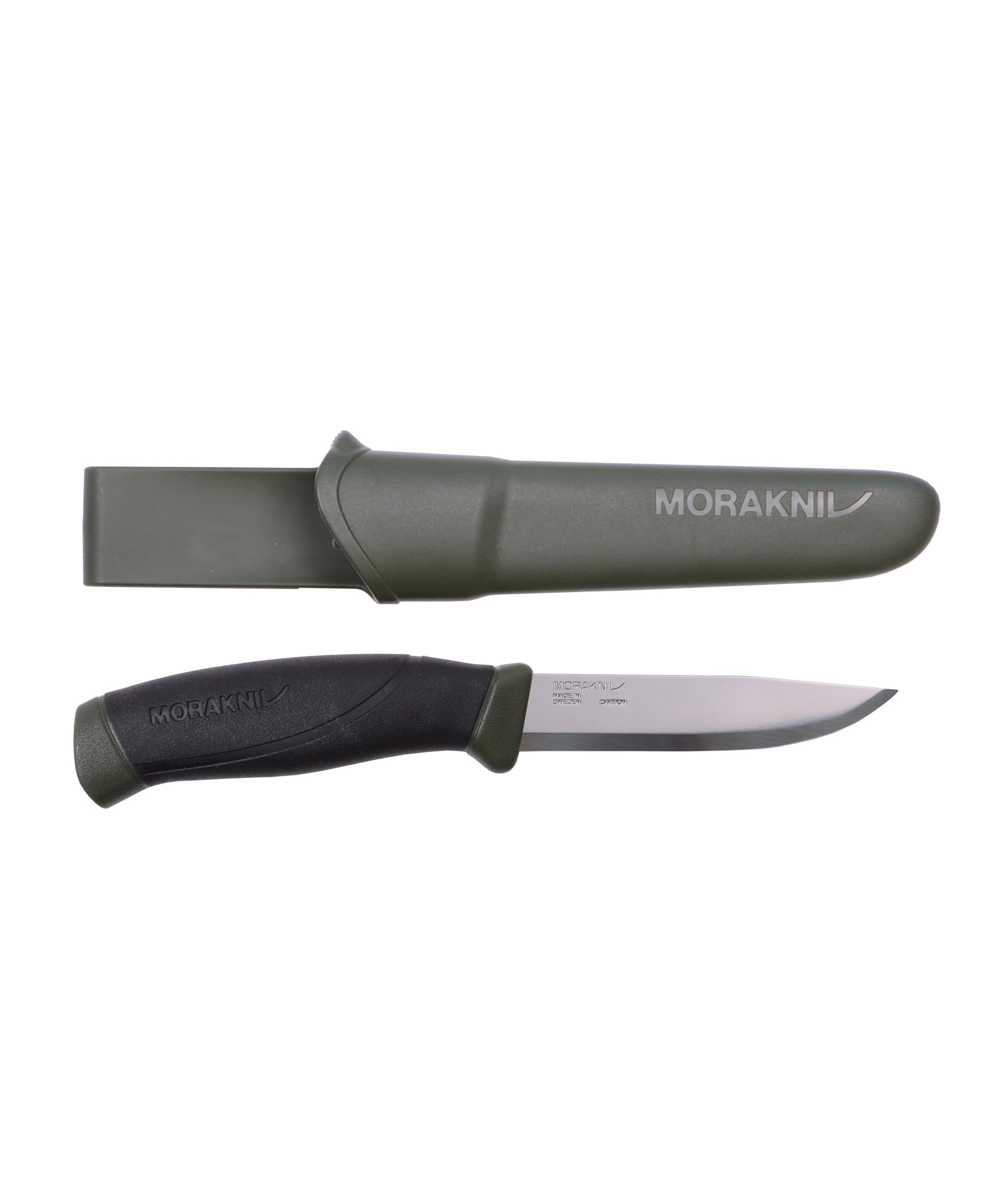 MORAKNIV  Jagdmesser / Outdoormesser Companion  / 10 cm / Schwarz-Olivgr�n - bei KOX online bestellen | XXMO11863