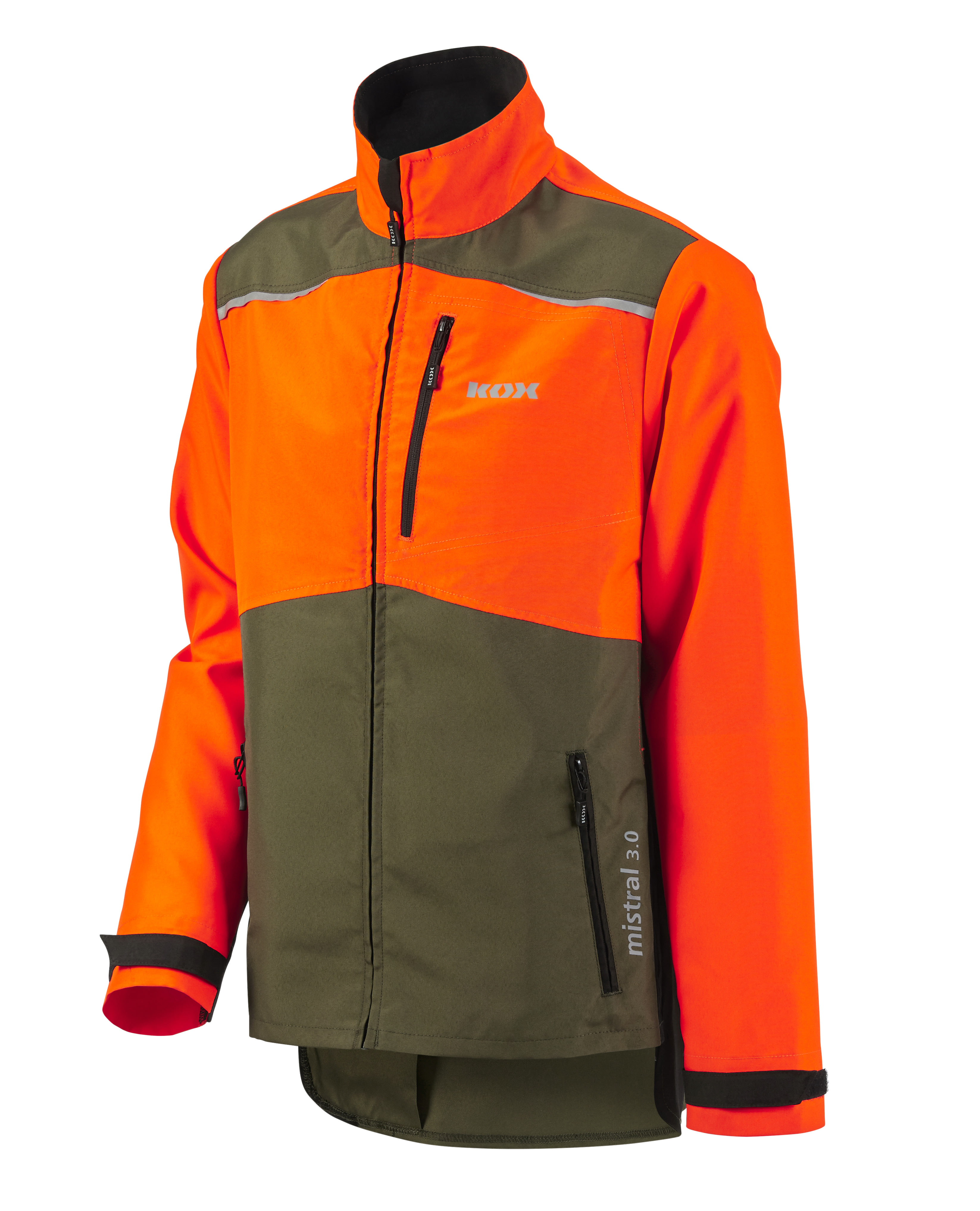 KOX bosbouwjas Mistral 3.0 groen/oranje - bij KOX online bestellen | XX71427