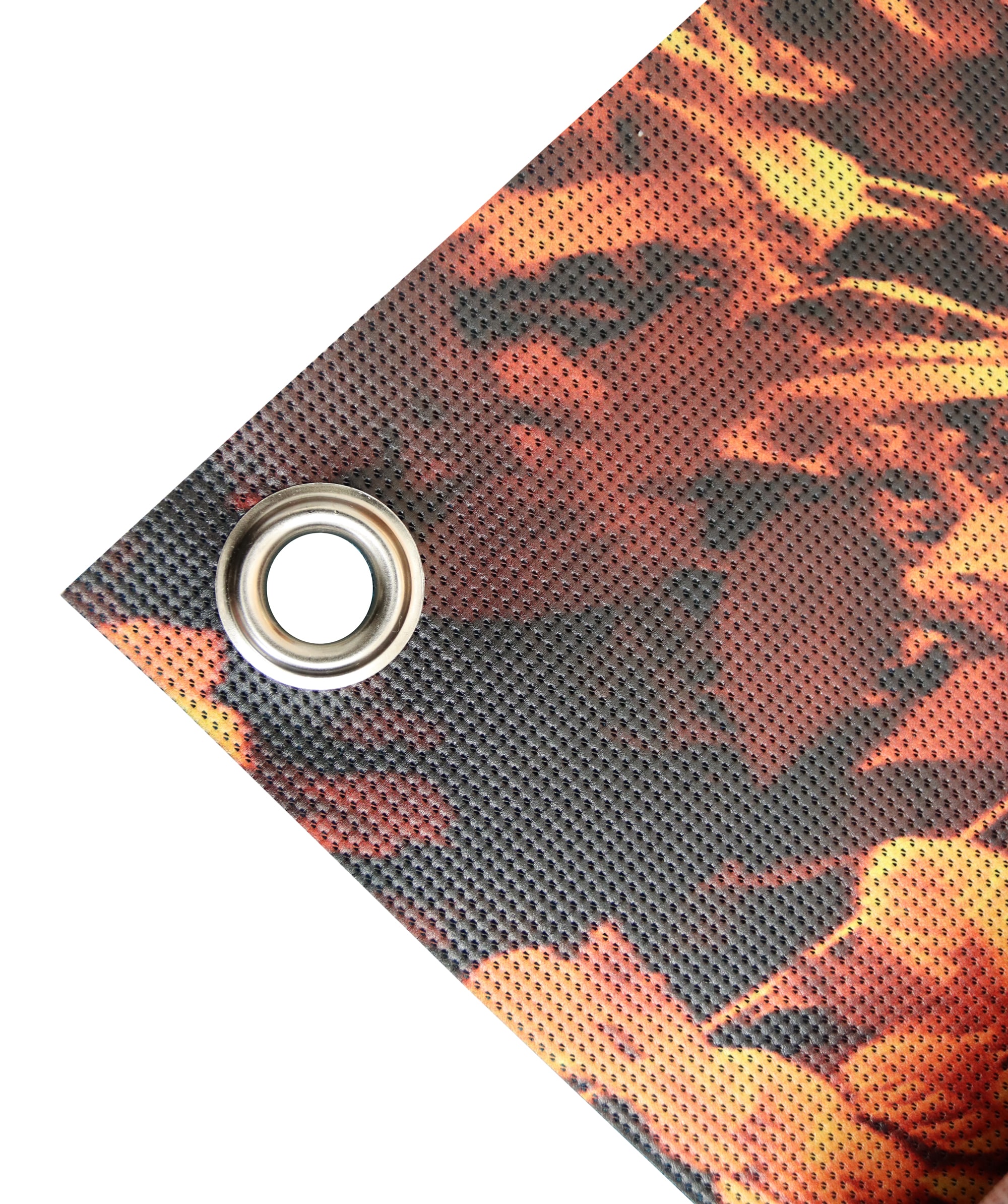 KOX waarschuwings-/camouflagenet bos 4 x 1 m met edelstalen oogjes - bij KOX online bestellen | XX9756