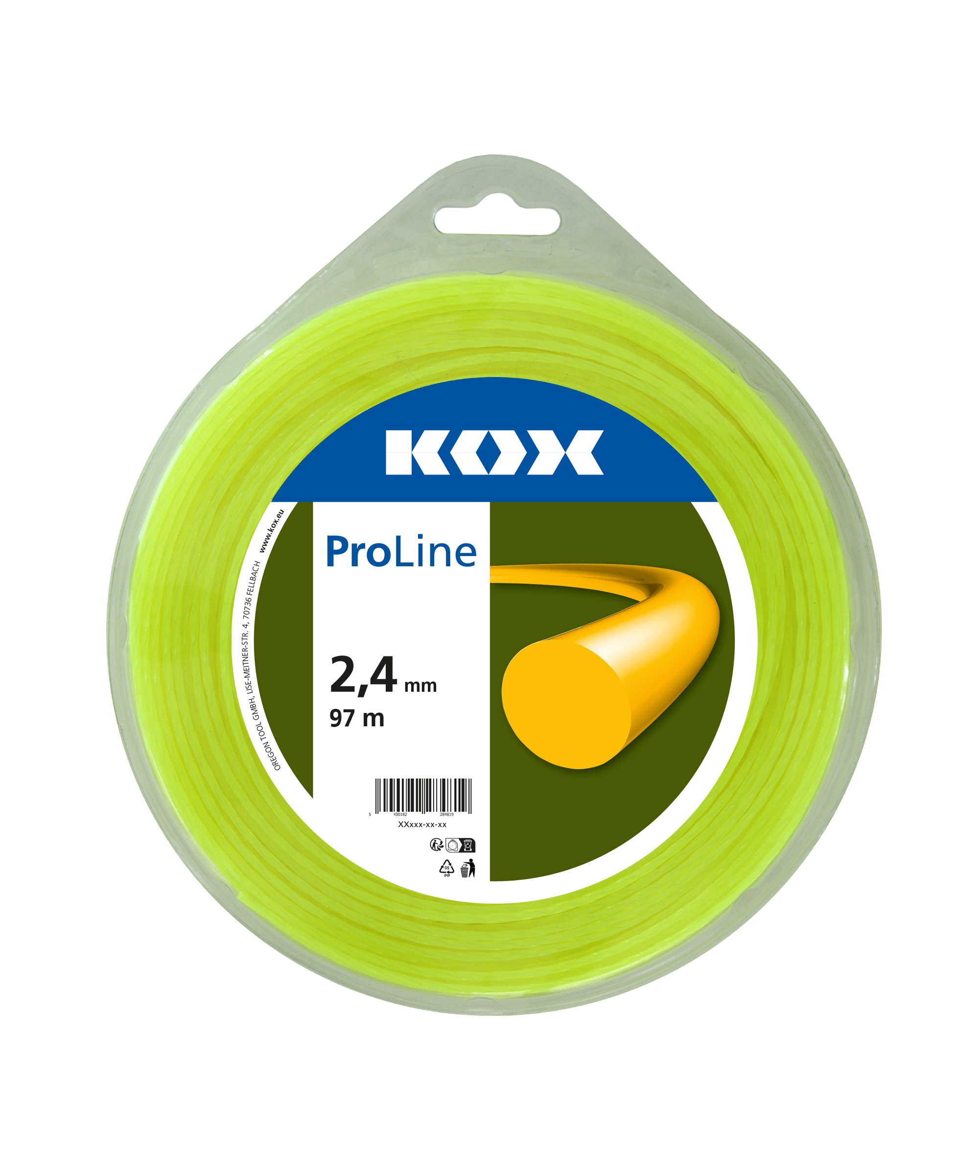 KOX ProLine Fil rond pour dbroussailleuse - commander en ligne chez KOX | XXF211