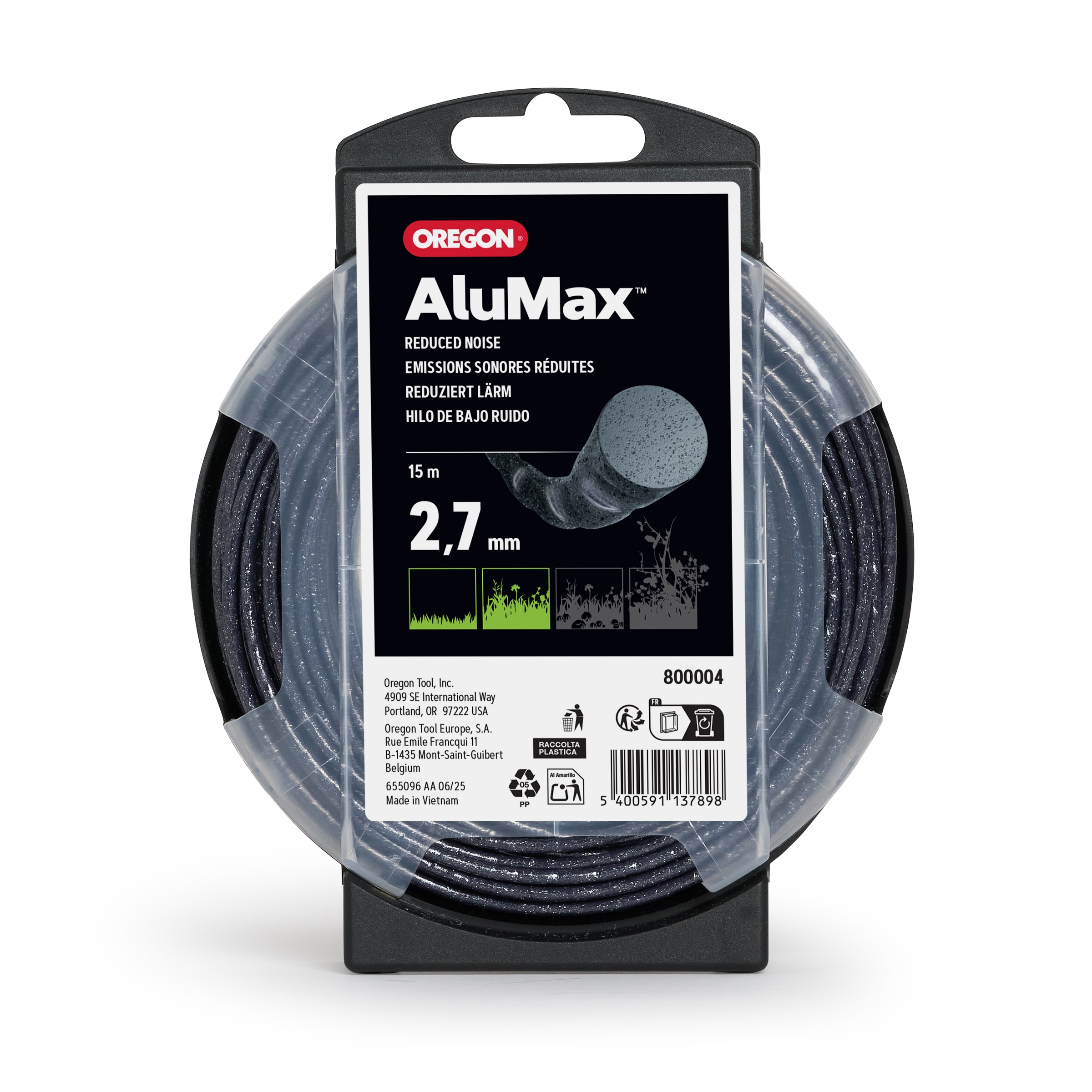Oregon Alumax Rund Freischneidefaden 2, 7 mm Durchmesser, 15 m L�nge - bei KOX online bestellen | 800004