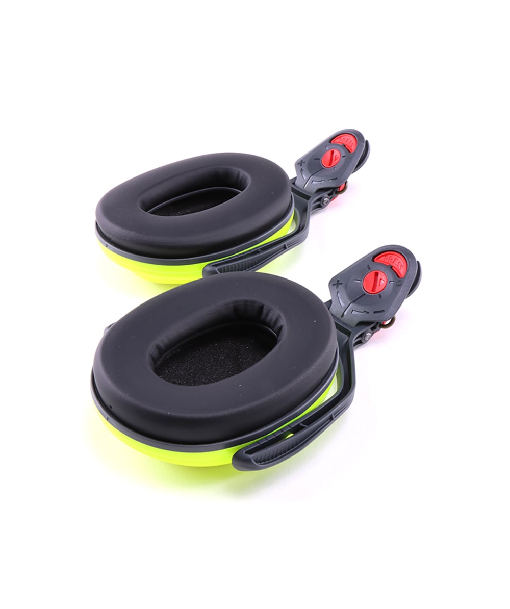 Capsule de protection auditive PROTOS Integral Jaune Fluo/Rouge - commander en ligne chez KOX | XX74223