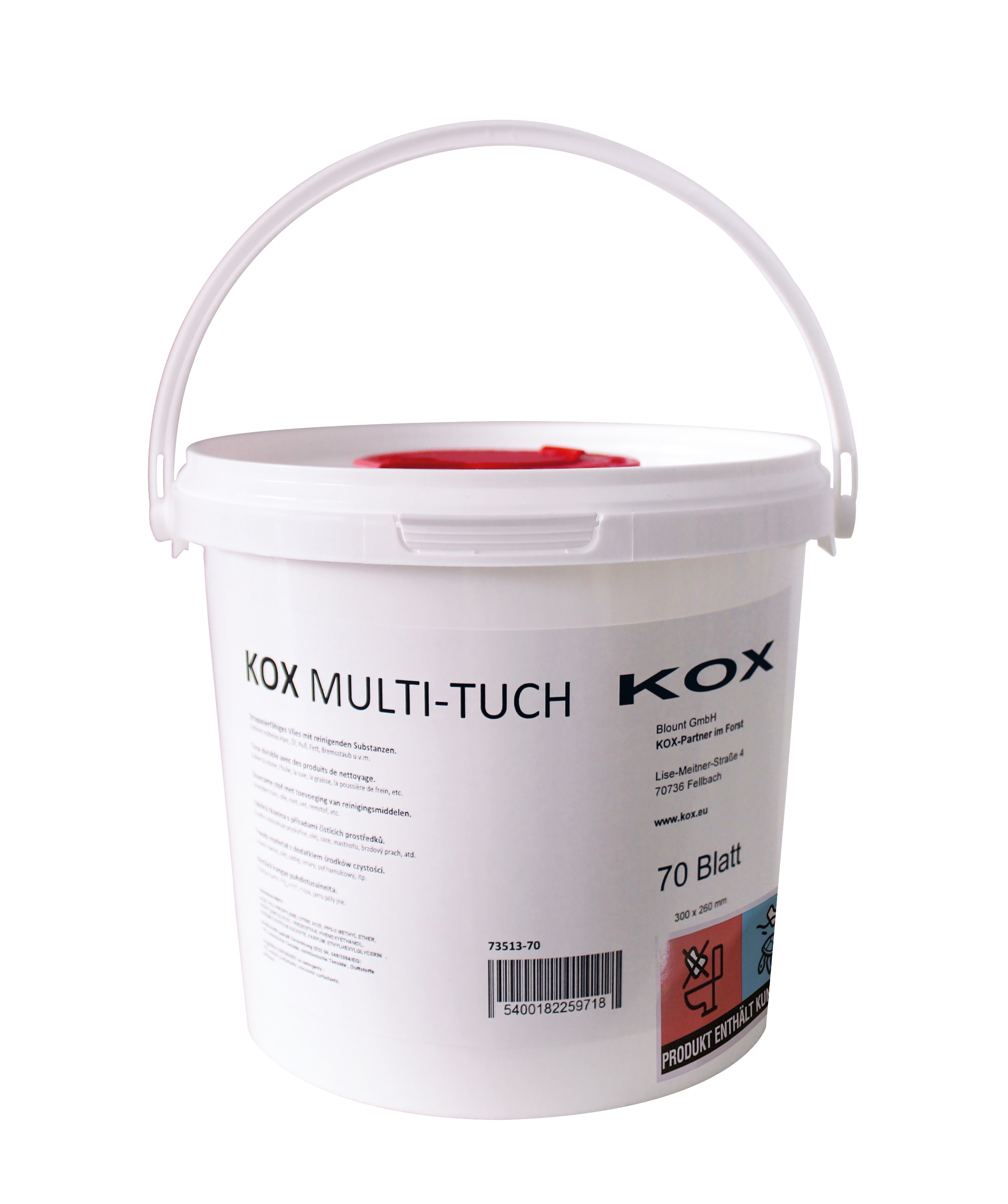 Chiffons de nettoyage KOX/chiffon de nettoyage multi-usage - commander en ligne chez KOX | XX73513-70