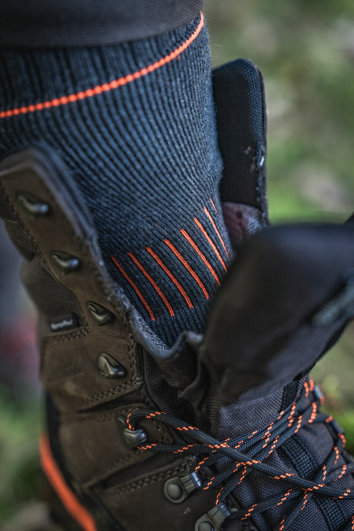 Seeland beheizbare Jagdsocken Celsius Heat Pine Green Melange Gr��e 43 - bei KOX online bestellen | XXSL6490015-43