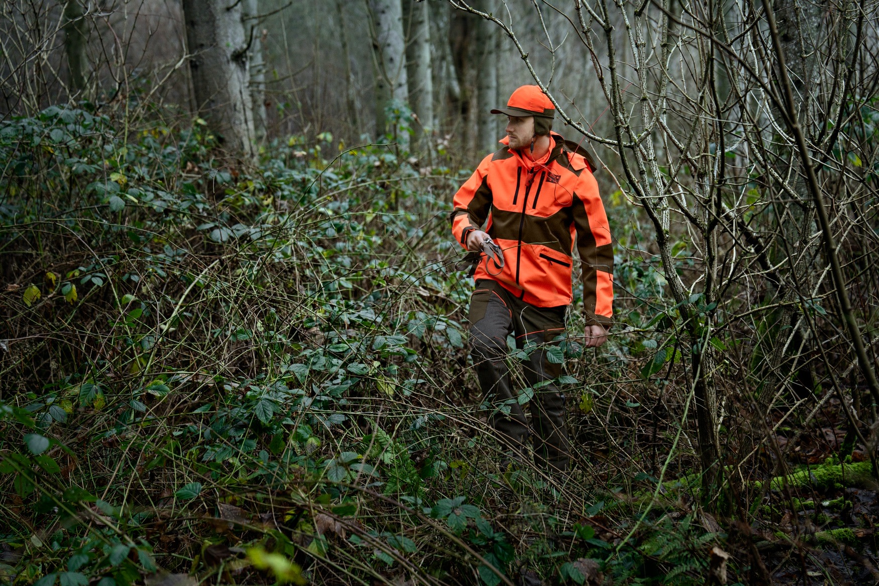Seeland Jagdhose Venture Edge Pine Green / Hi-Vis Orange - bei KOX online bestellen | XXSL8250030