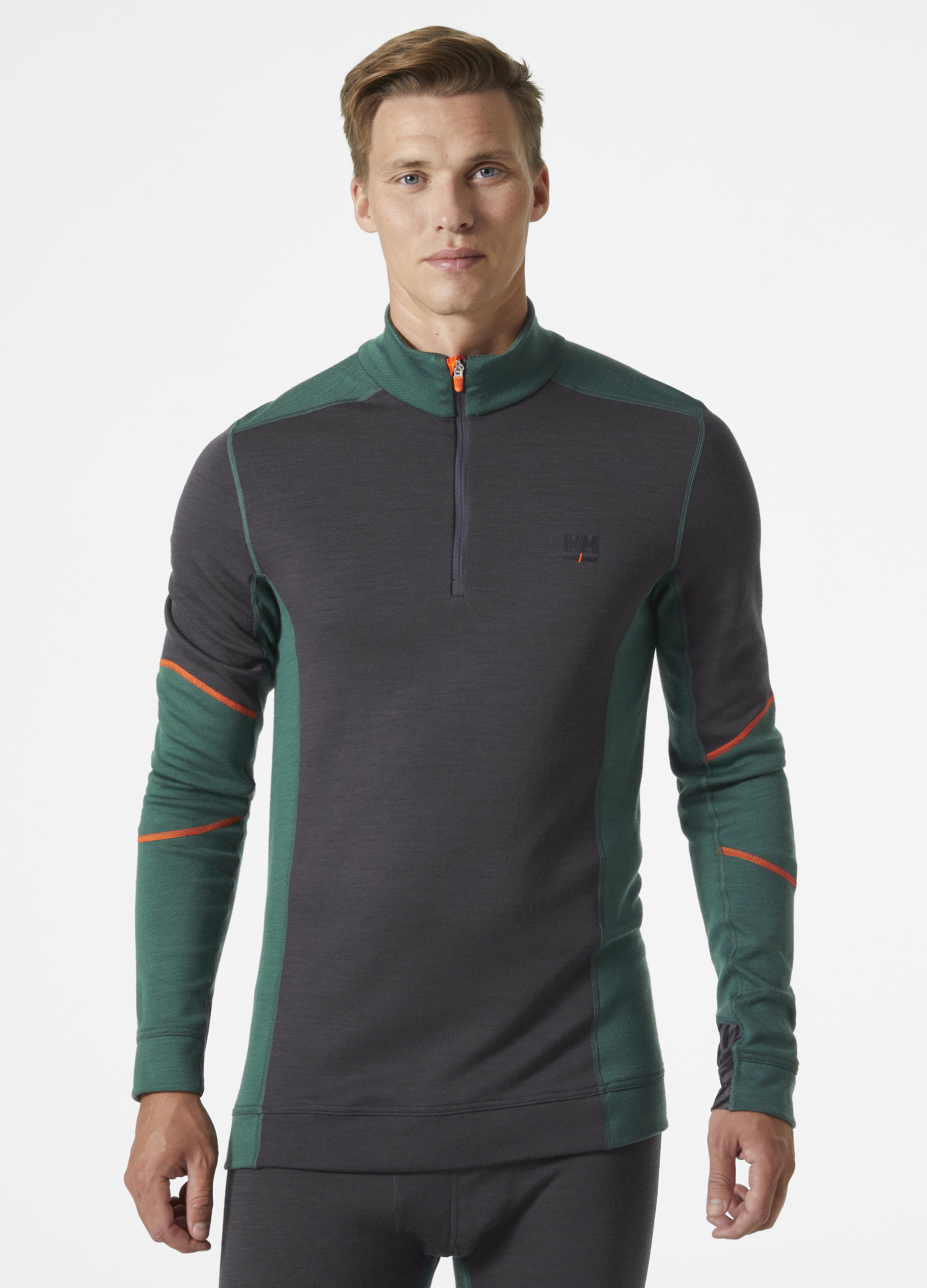Helly Hansen Funktionshirt Lifa Merino langarm Green Ebony - bei KOX online bestellen | XXHH75107GR
