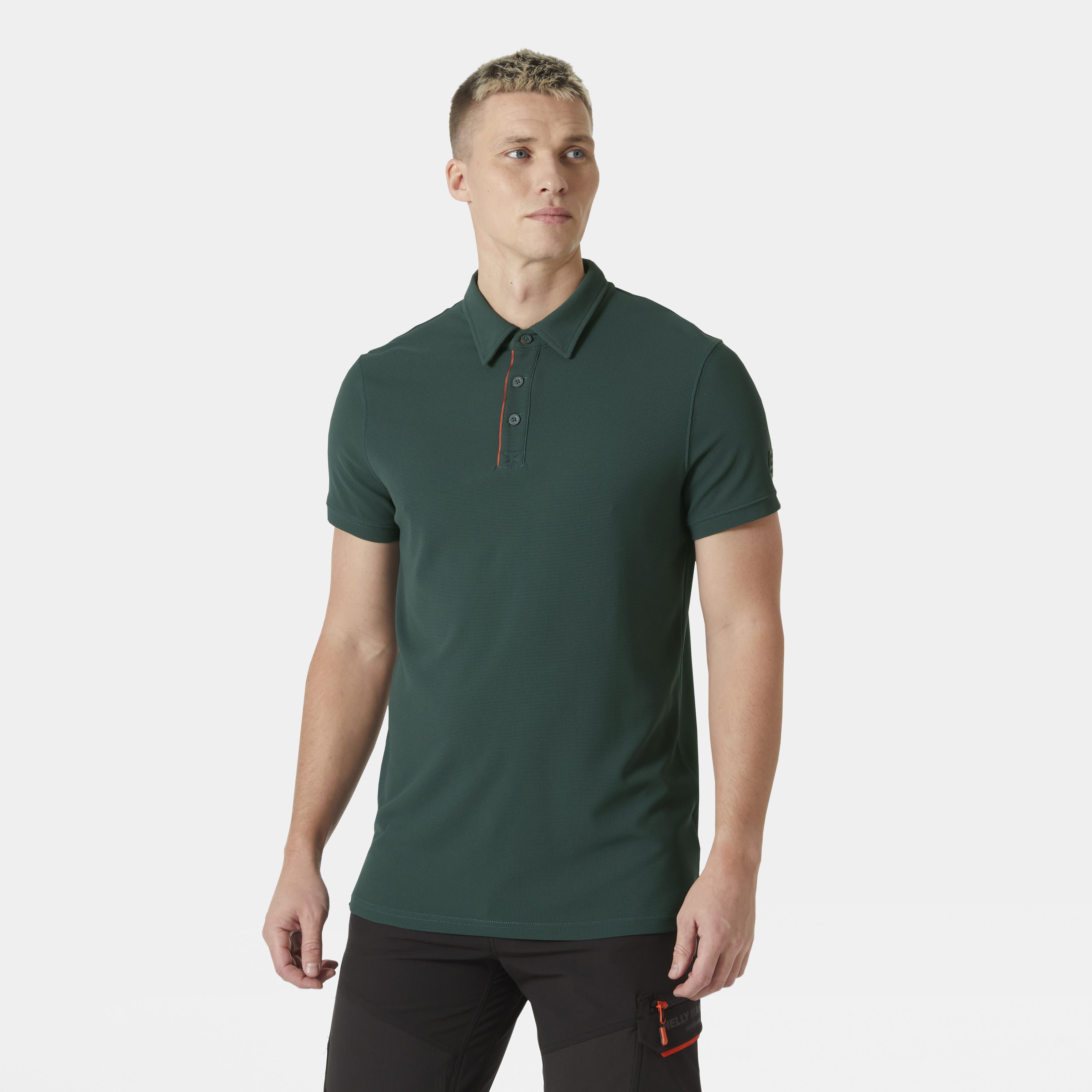 Polo tech Helly Hansen Spruce / Darkest Spruce - commander en ligne chez KOX | XXHH79248GR
