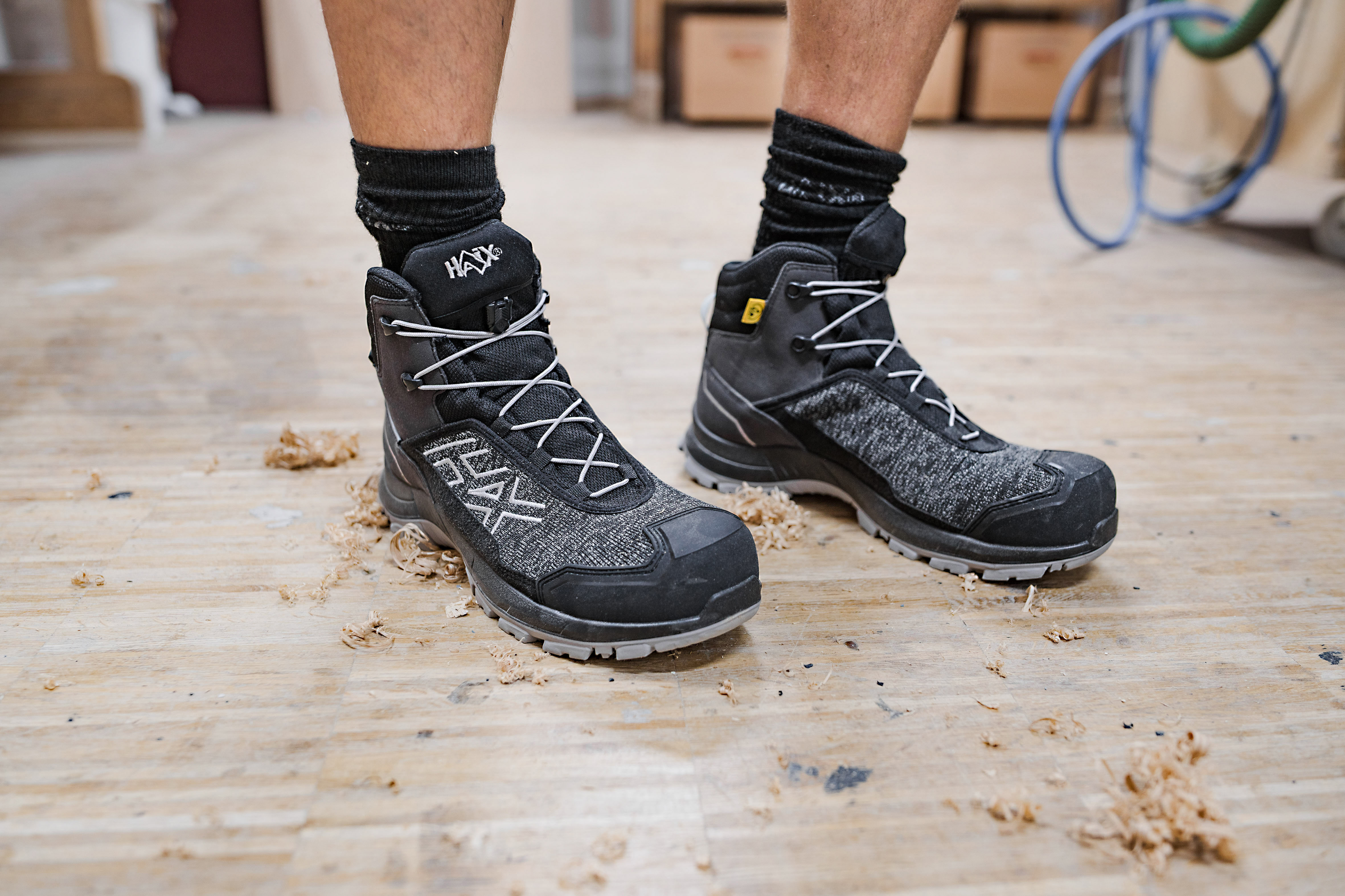 HAIX veiligheidsschoenen Black Eagle Safety 410 C GTX grey black - bij KOX online bestellen | XX73410