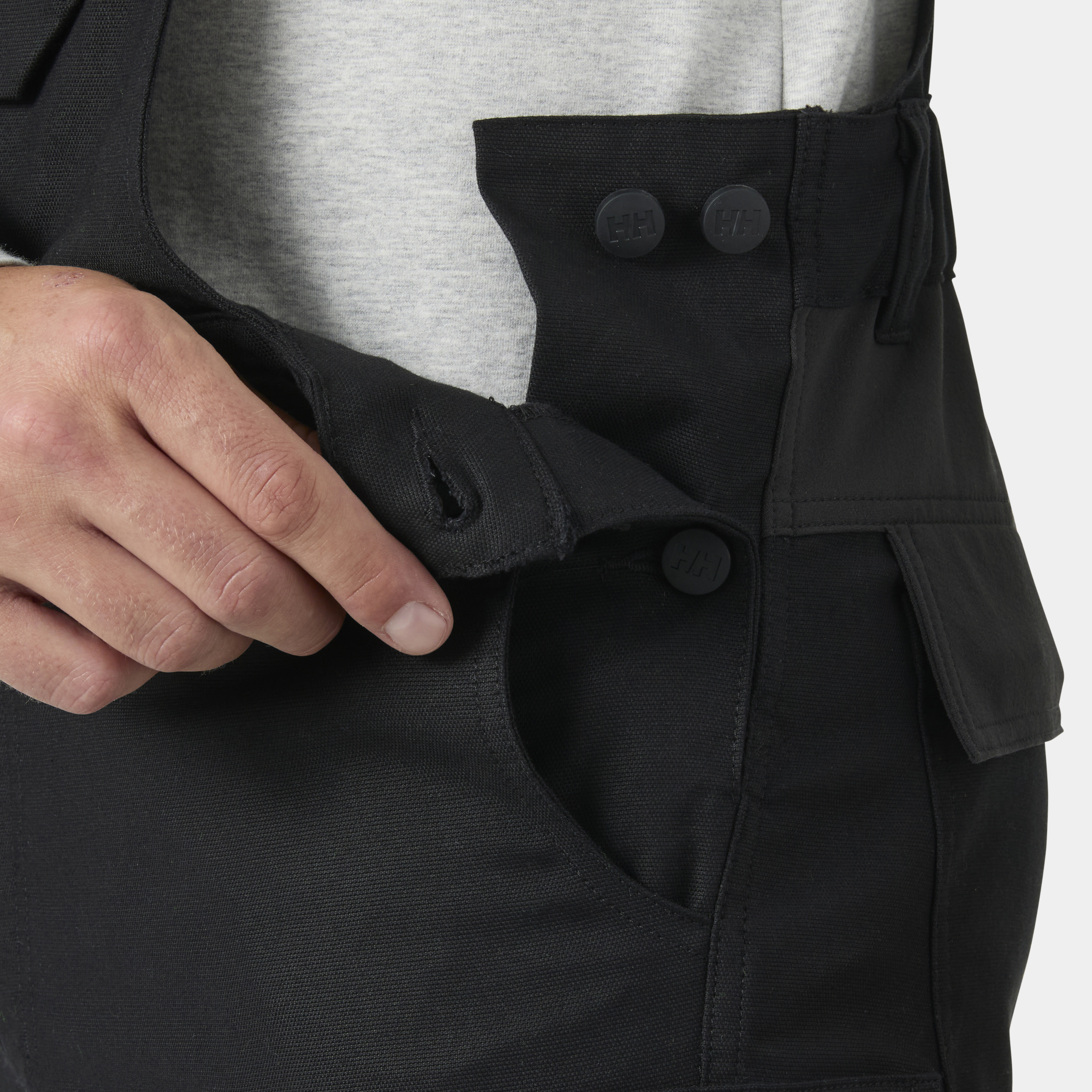 Helly Hansen Arbeitslatzhose Oxford 2.0 Connect Black - bei KOX online bestellen | XXHH77615S