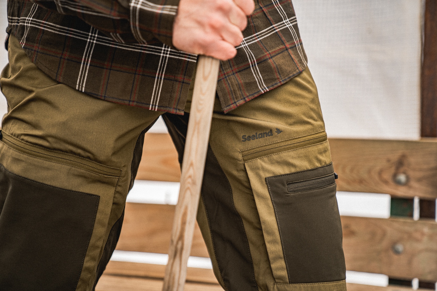 Seeland Jagdhose Hemlock Military Olive/Pine Green - bei KOX online bestellen | XXSL2830020