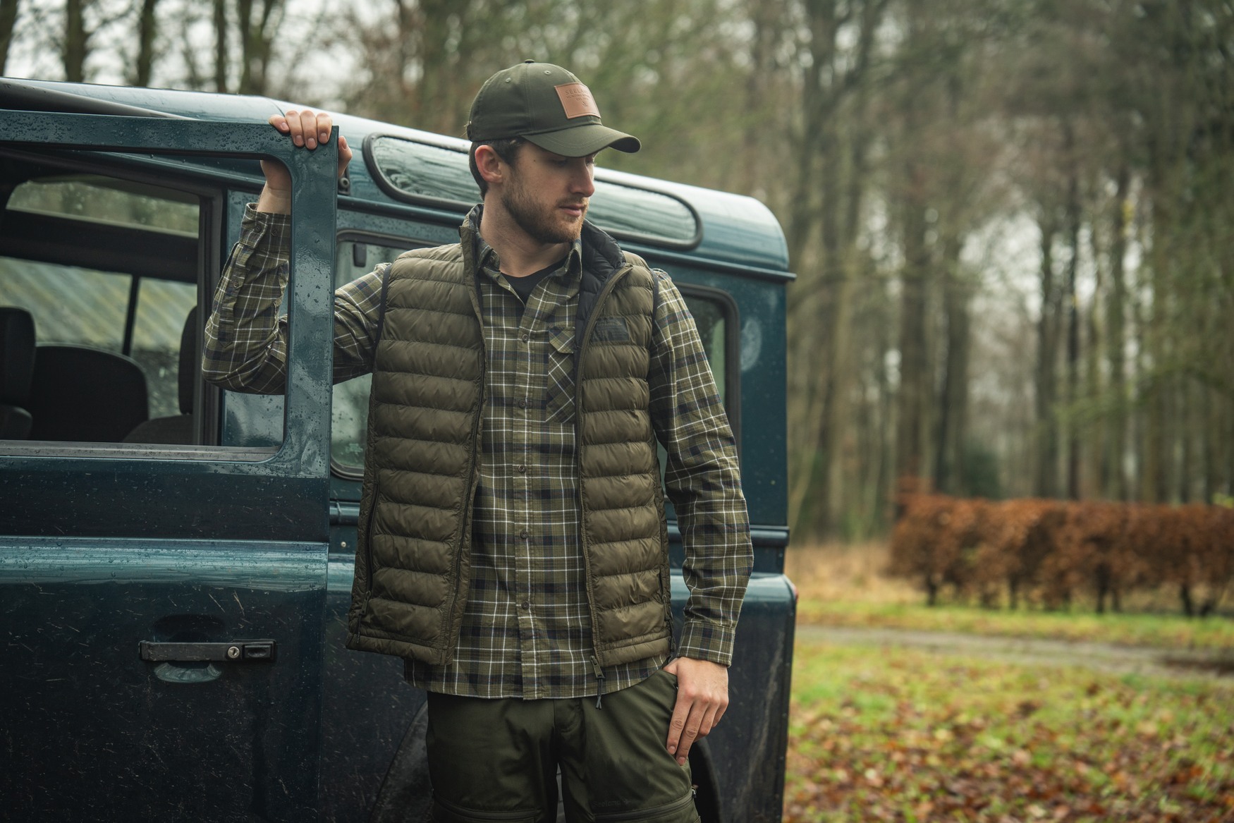 Seeland Flanellhemd Glen Grape Leaf-Dark Navy Check - bei KOX online bestellen | XXSL3028025