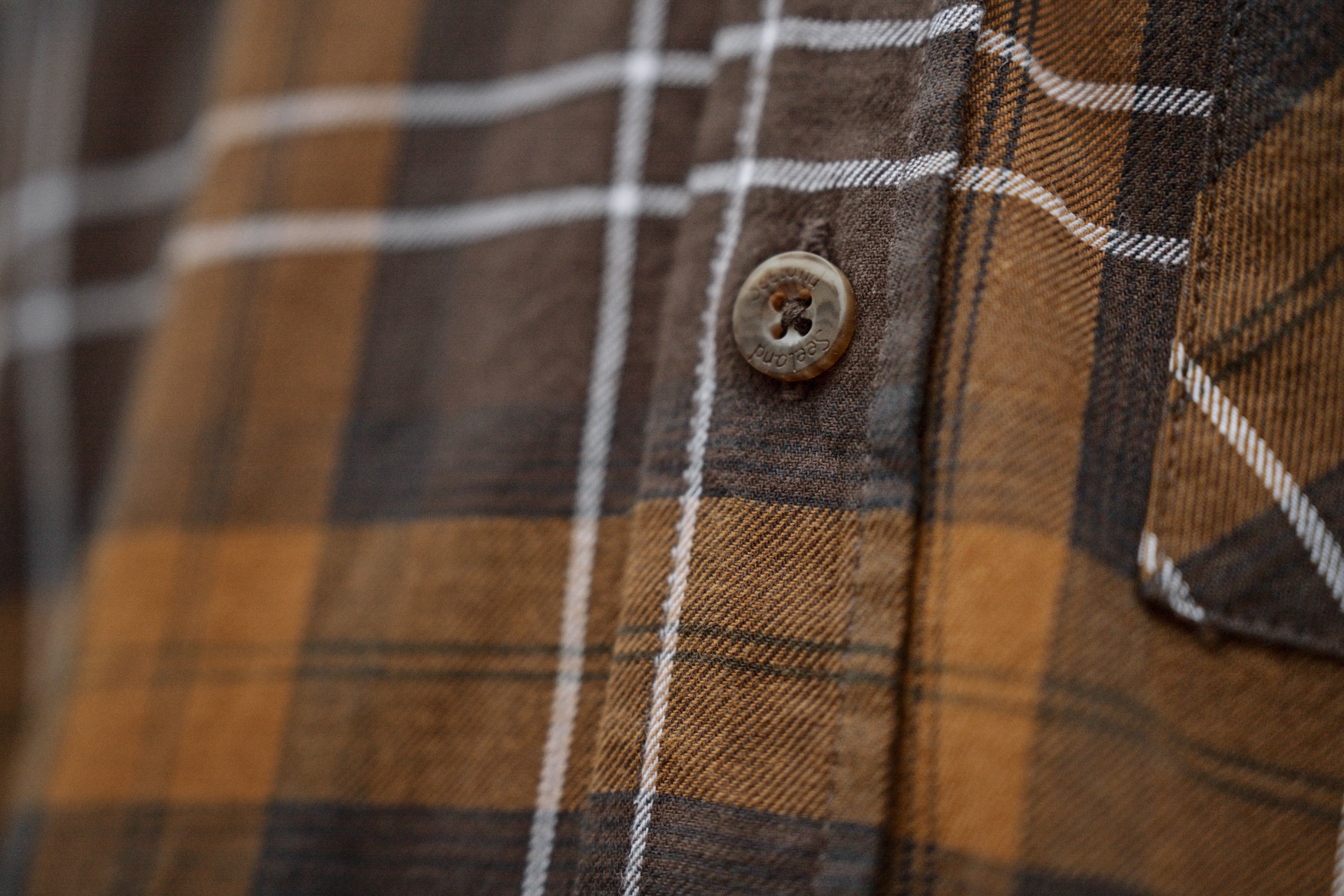 Seeland Flanellhemd Glen Dark Brown, Gr��e XXL - bei KOX online bestellen | XXSL3028036-XXL
