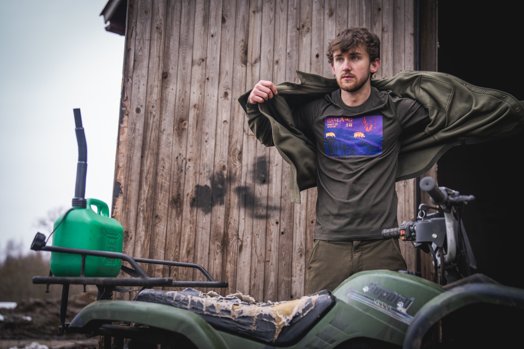 Seeland Jagdshirt Thermal Pine Green - bei KOX online bestellen | XXSL5180030