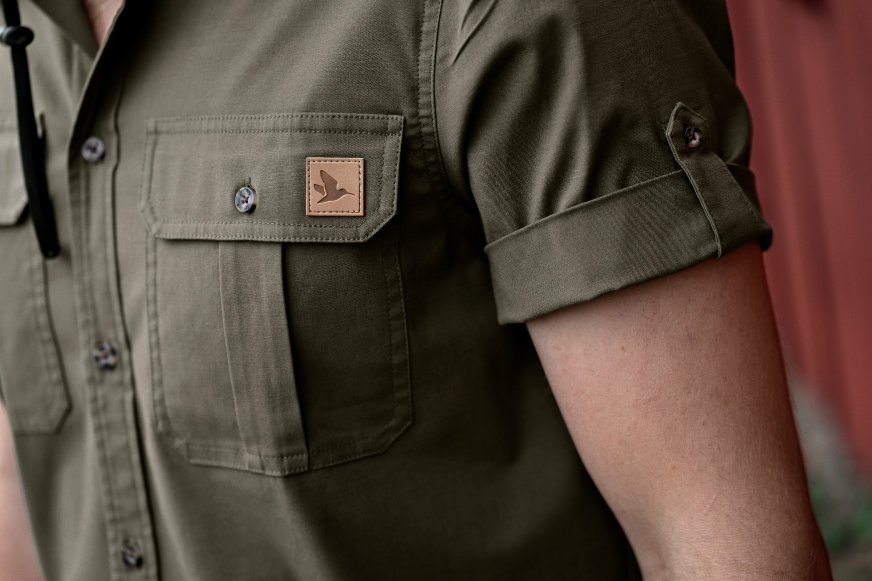 Seeland Selous Cargo Korte mouwen overhemd Grape Leaf - bij KOX online bestellen | XXSL6260031