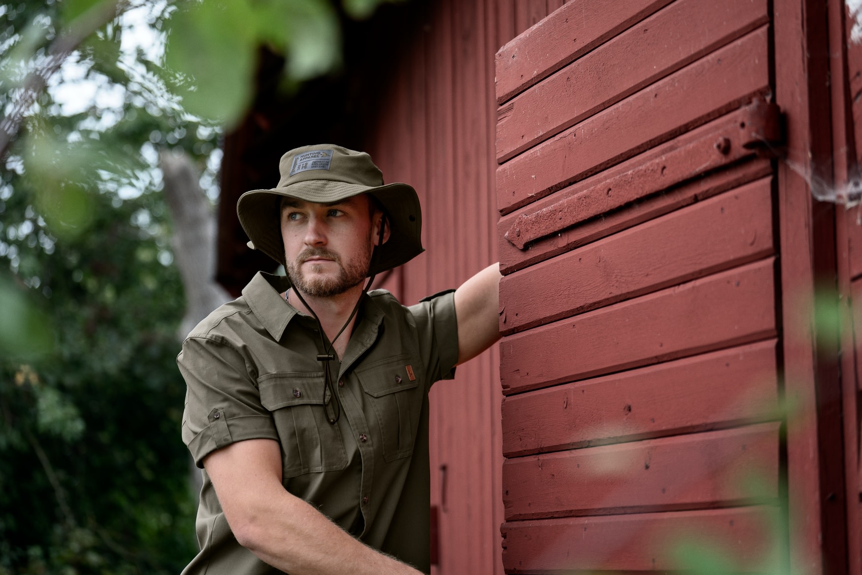 Seeland Selous Cargo Korte mouwen overhemd Grape Leaf - bij KOX online bestellen | XXSL6260031