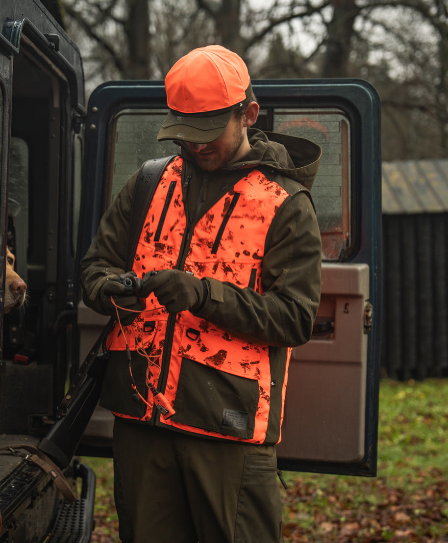 Gilet de chasse Seeland Trax Blaze Orange Blaze InVis MPC 58/60 - commander en ligne chez KOX | XXSL8733211