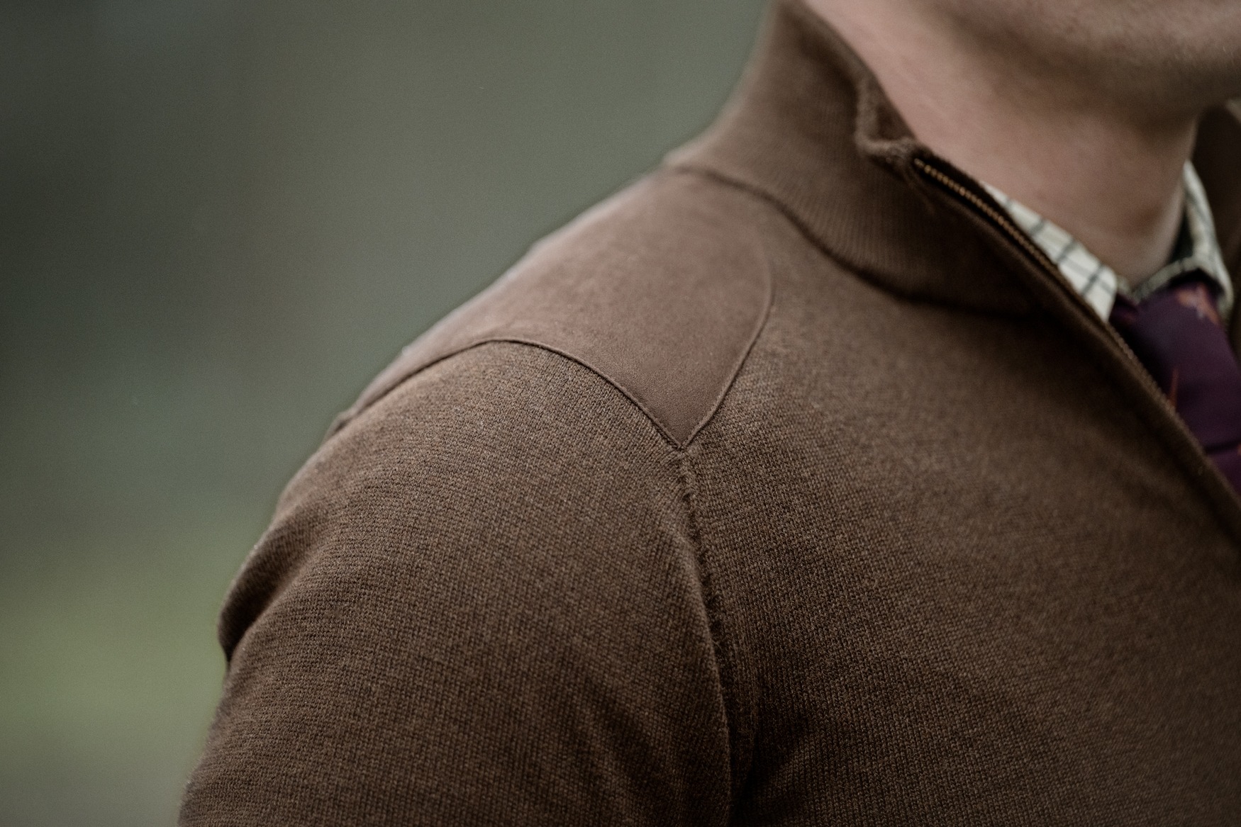 Seeland Jagdpullover Pine Half Zip Dark Brown - bei KOX online bestellen | XXSL9831007