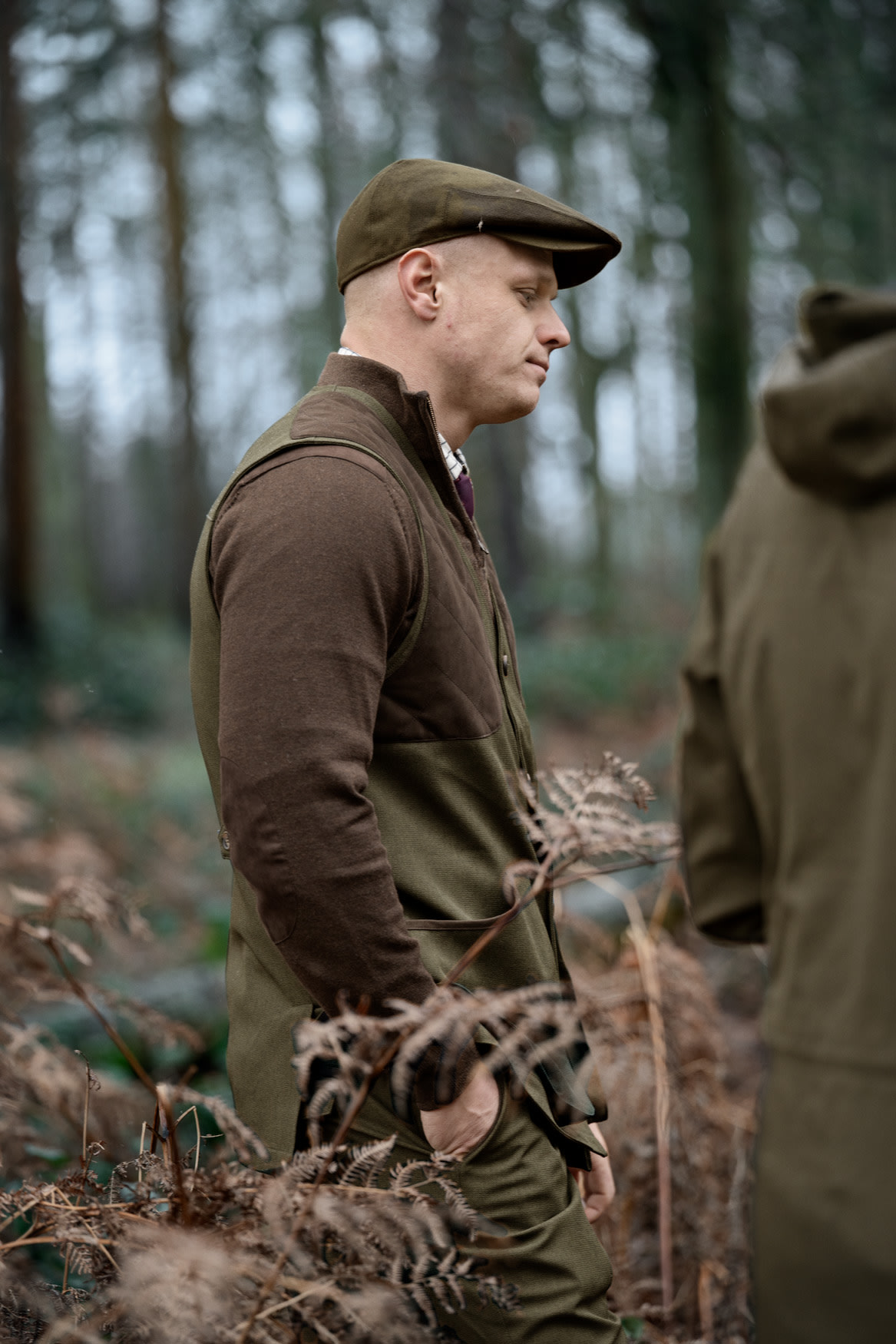 Seeland Jagdpullover Pine Half Zip Dark Brown - bei KOX online bestellen | XXSL9831007