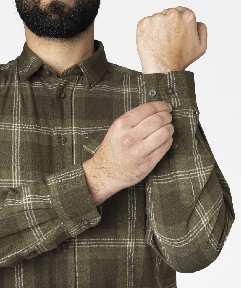 Chemise en flanelle Seeland Highseat Pine green - commander en ligne chez KOX | XXSL1410134