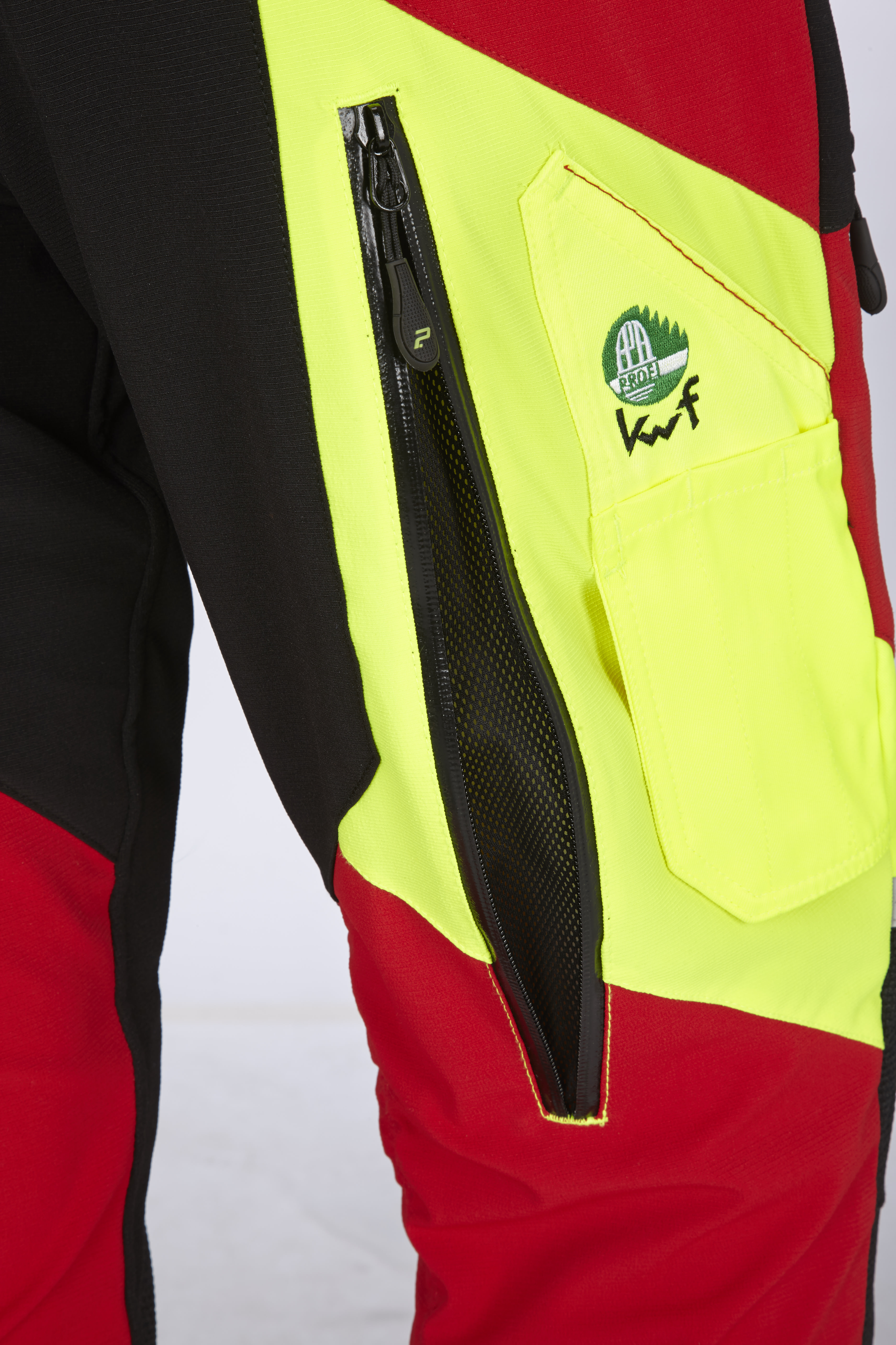 PSS Schnittschutzhose X-treme Air Rot/Gelb - bei KOX online bestellen | XX71209