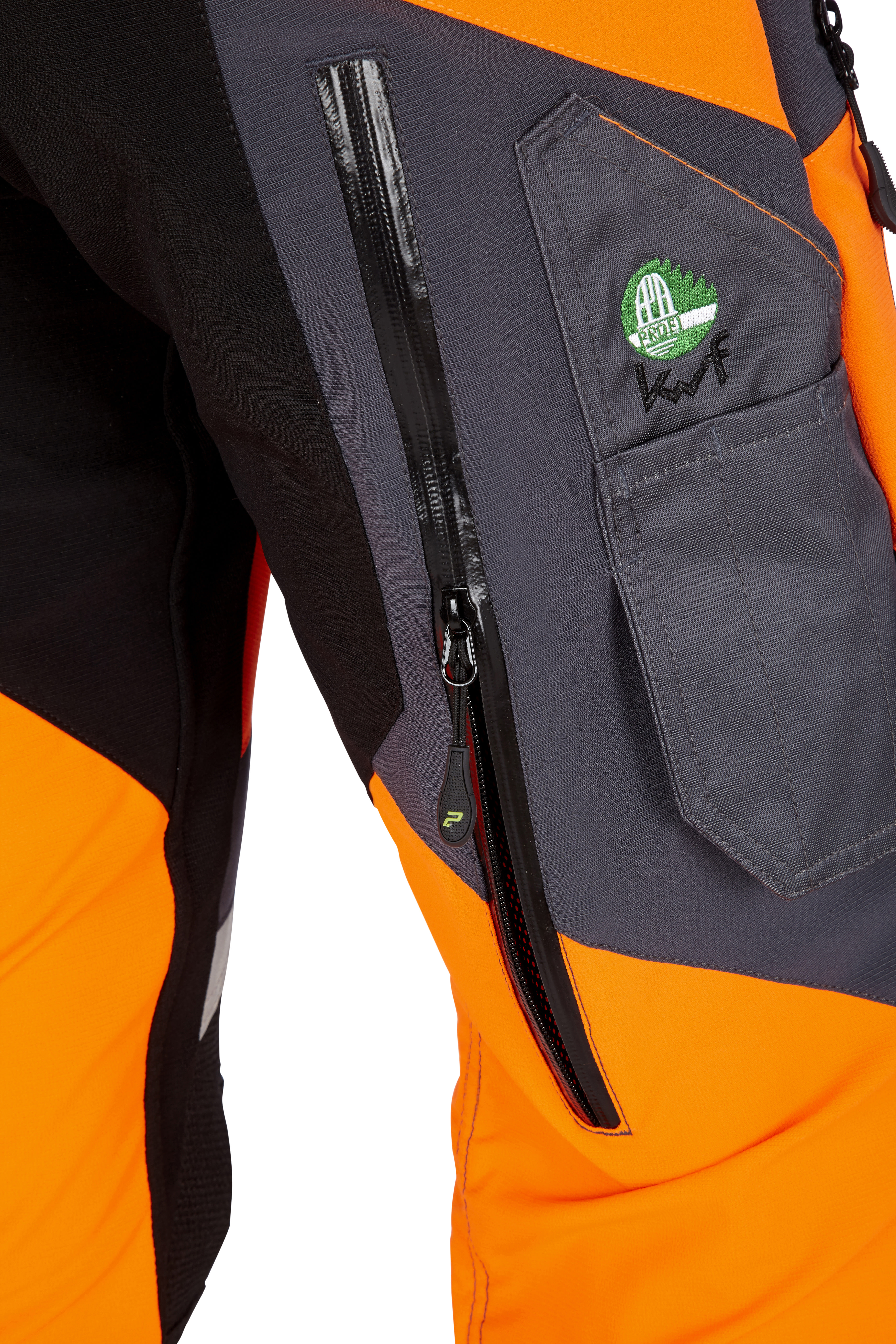 PSS Schnittschutzhose X-treme Air HIVIS Orange/Schwarz - bei KOX online bestellen | XX71212