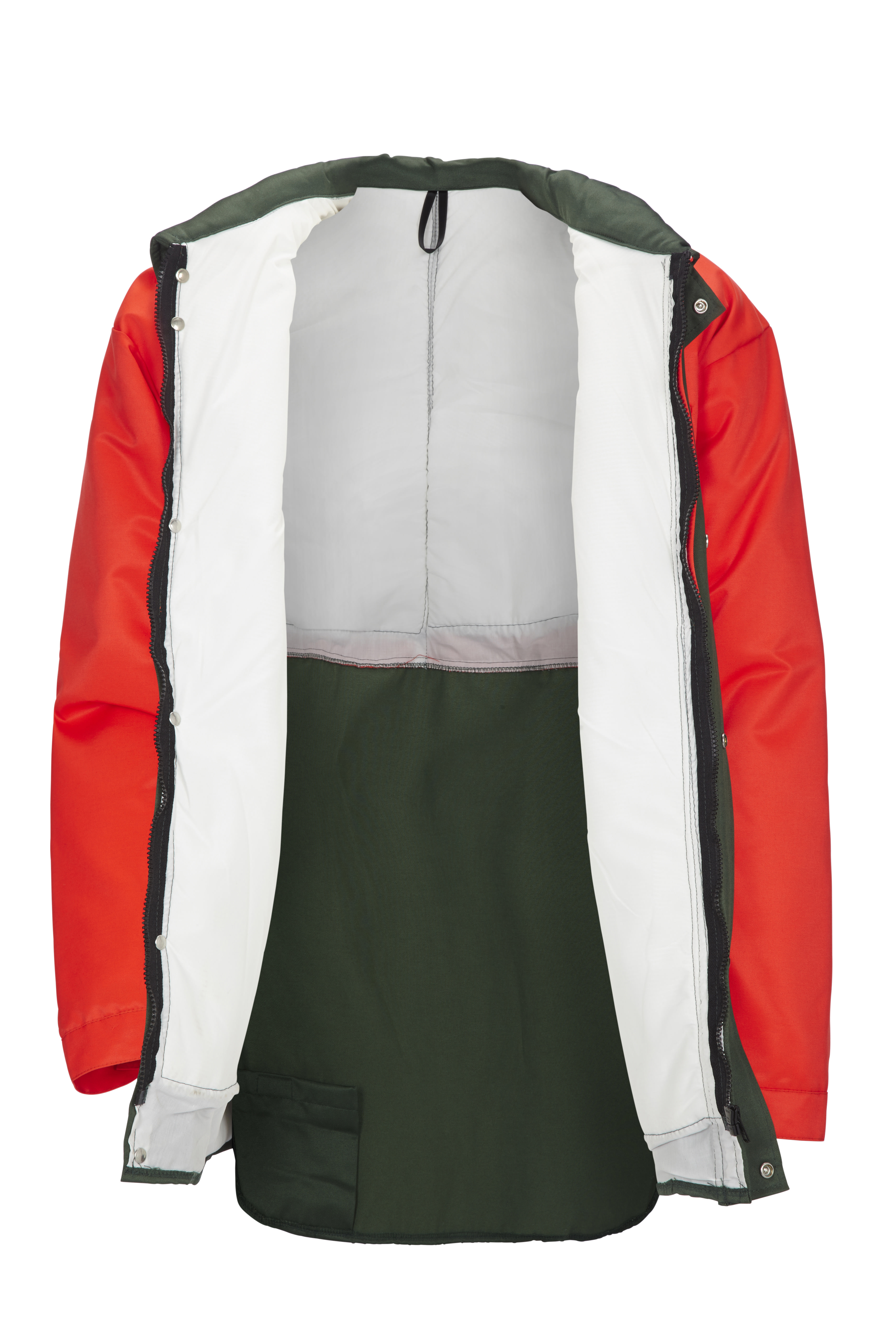 Novotex-Isomat Schnittschutzjacke mit Bauchschutz Signalorange/Grn - bei KOX online bestellen | XX71403B