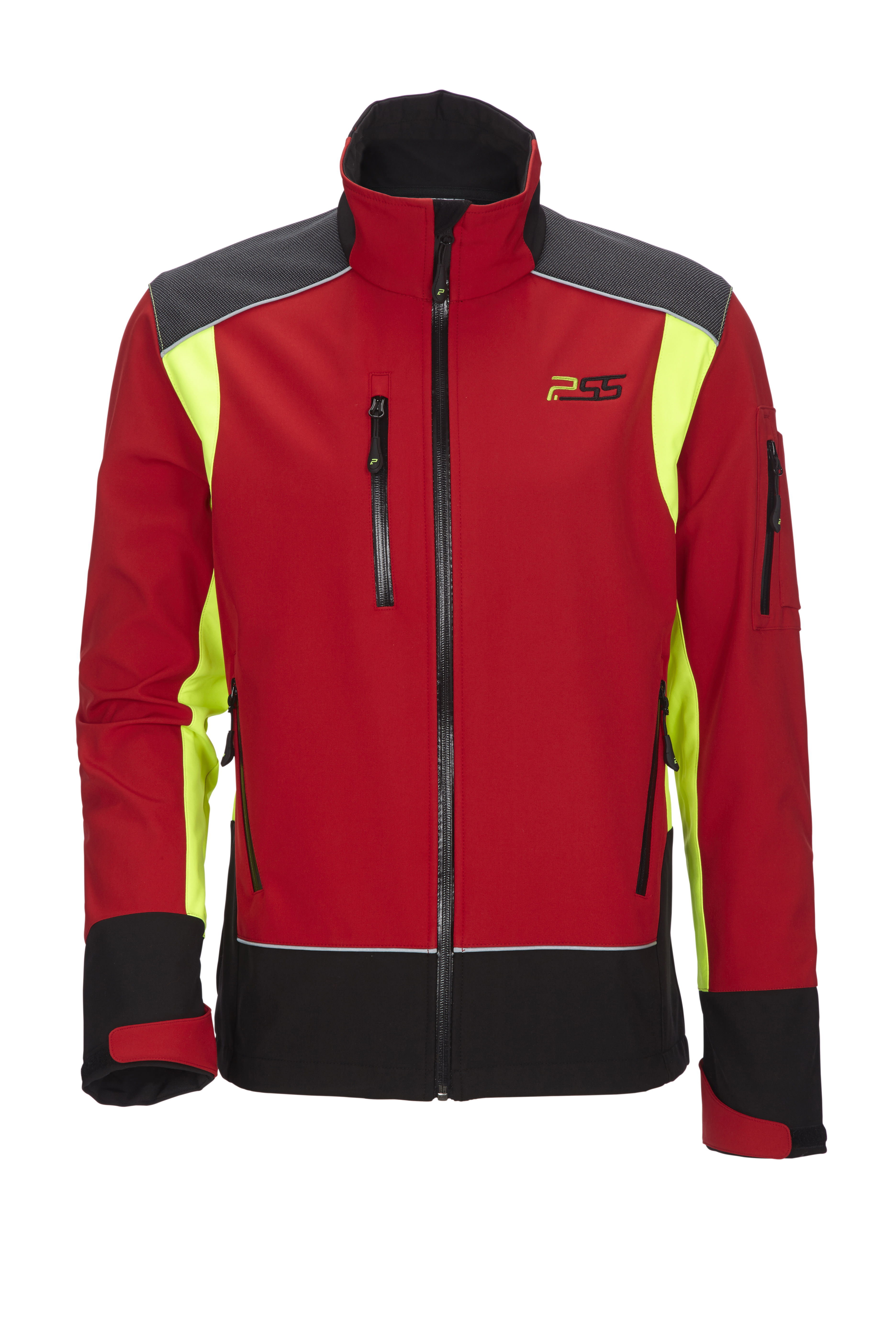PSS Softshelljacke X-treme Shell Rot/Gelb - bei KOX online bestellen | XX76110
