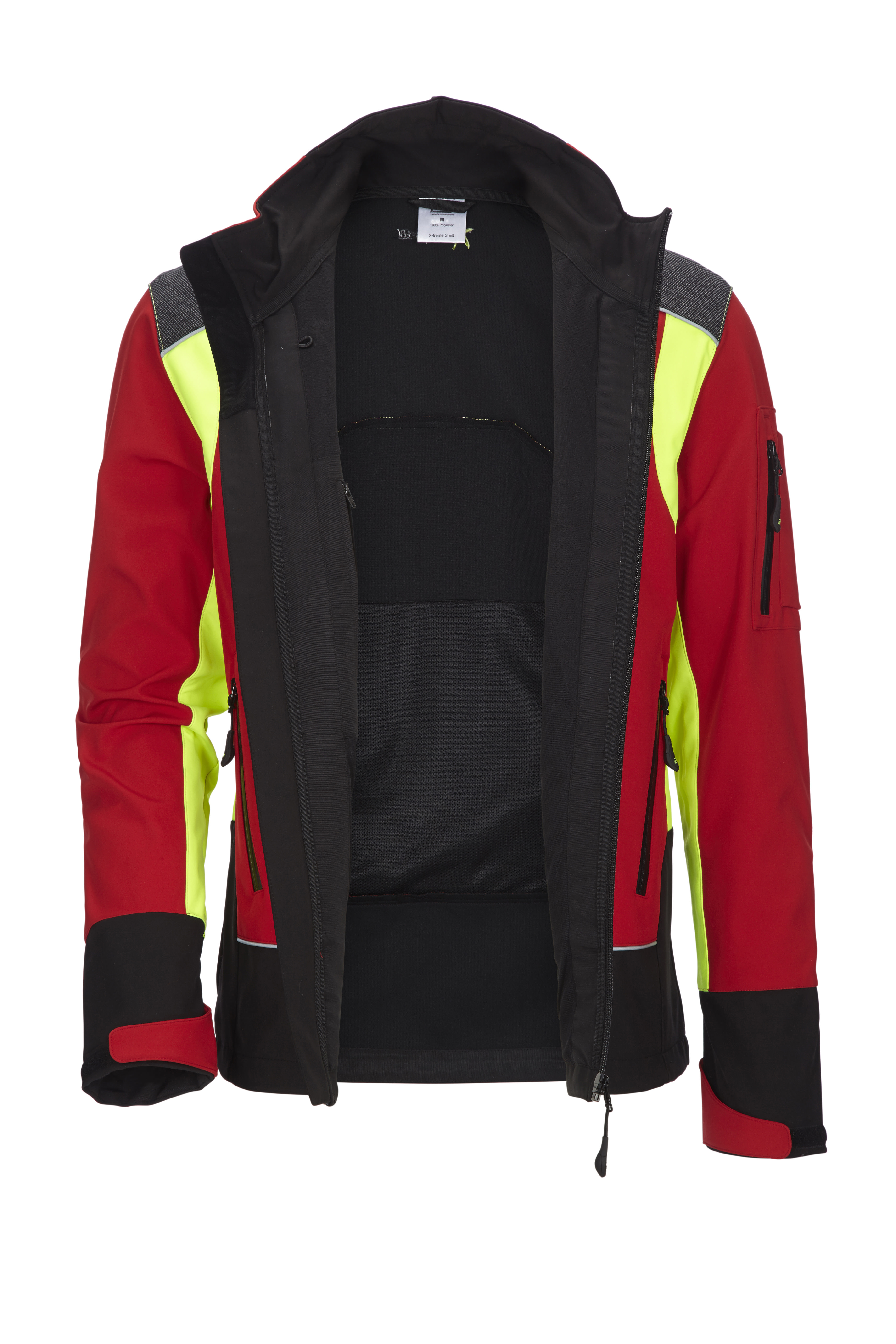 PSS Softshelljacke X-treme Shell Rot/Gelb - bei KOX online bestellen | XX76110