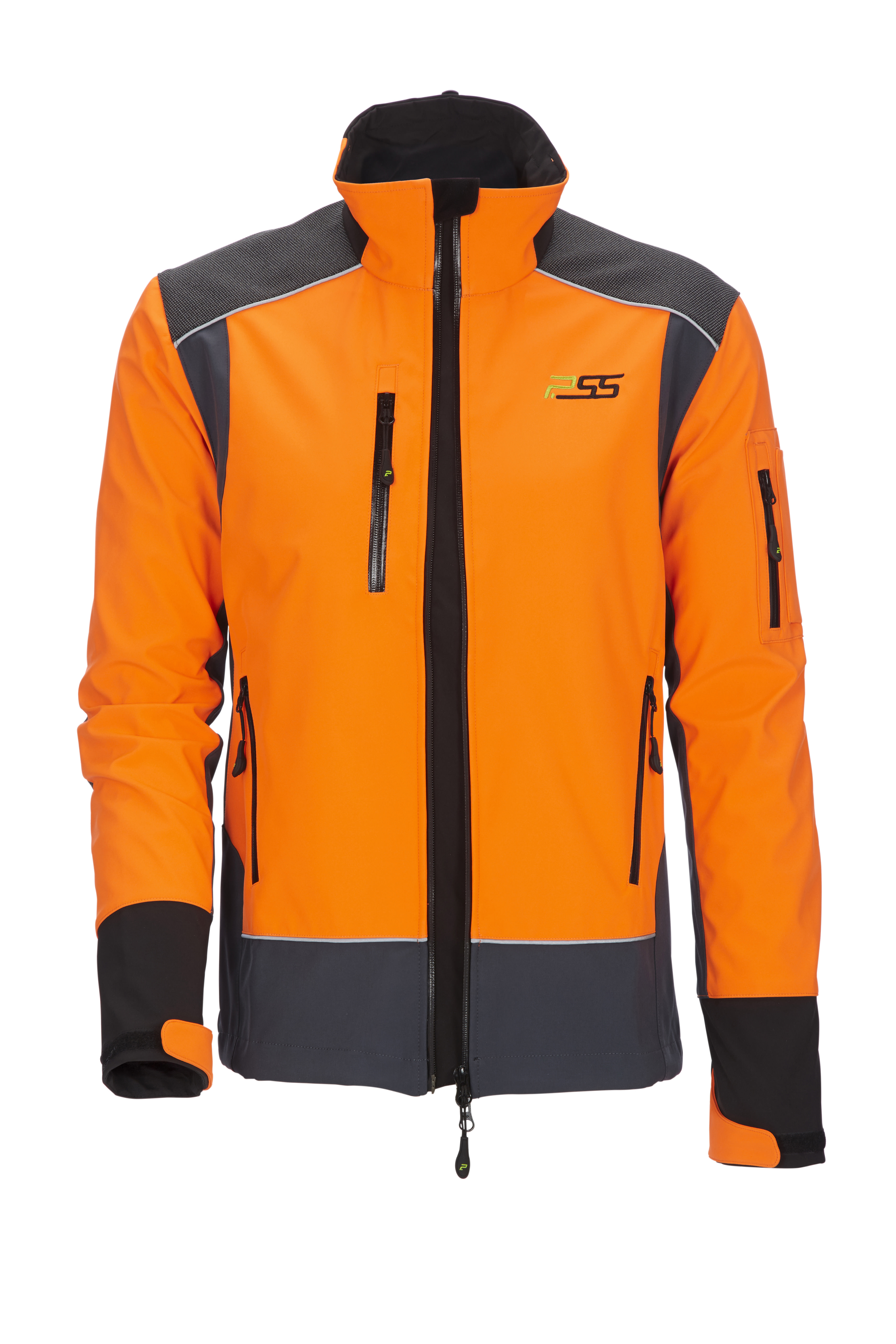 PSS Softshelljacke X-treme Shell Orange/Grau - bei KOX online bestellen | XX76112