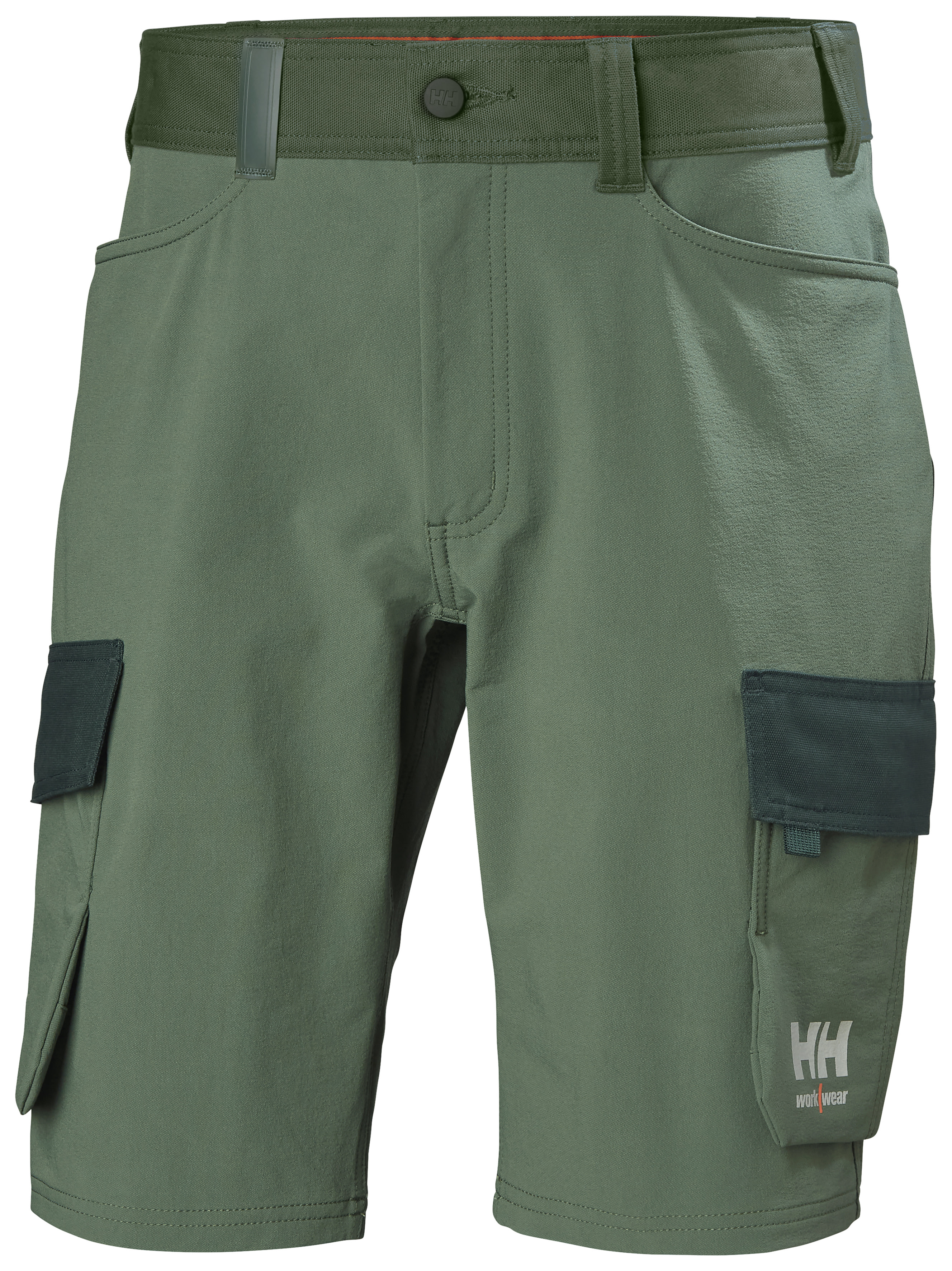  Short de travail Helly Hansen Oxford 4X Cargo Spruce / Darkest Spruce - commander en ligne chez KOX | XXHH77508GR 