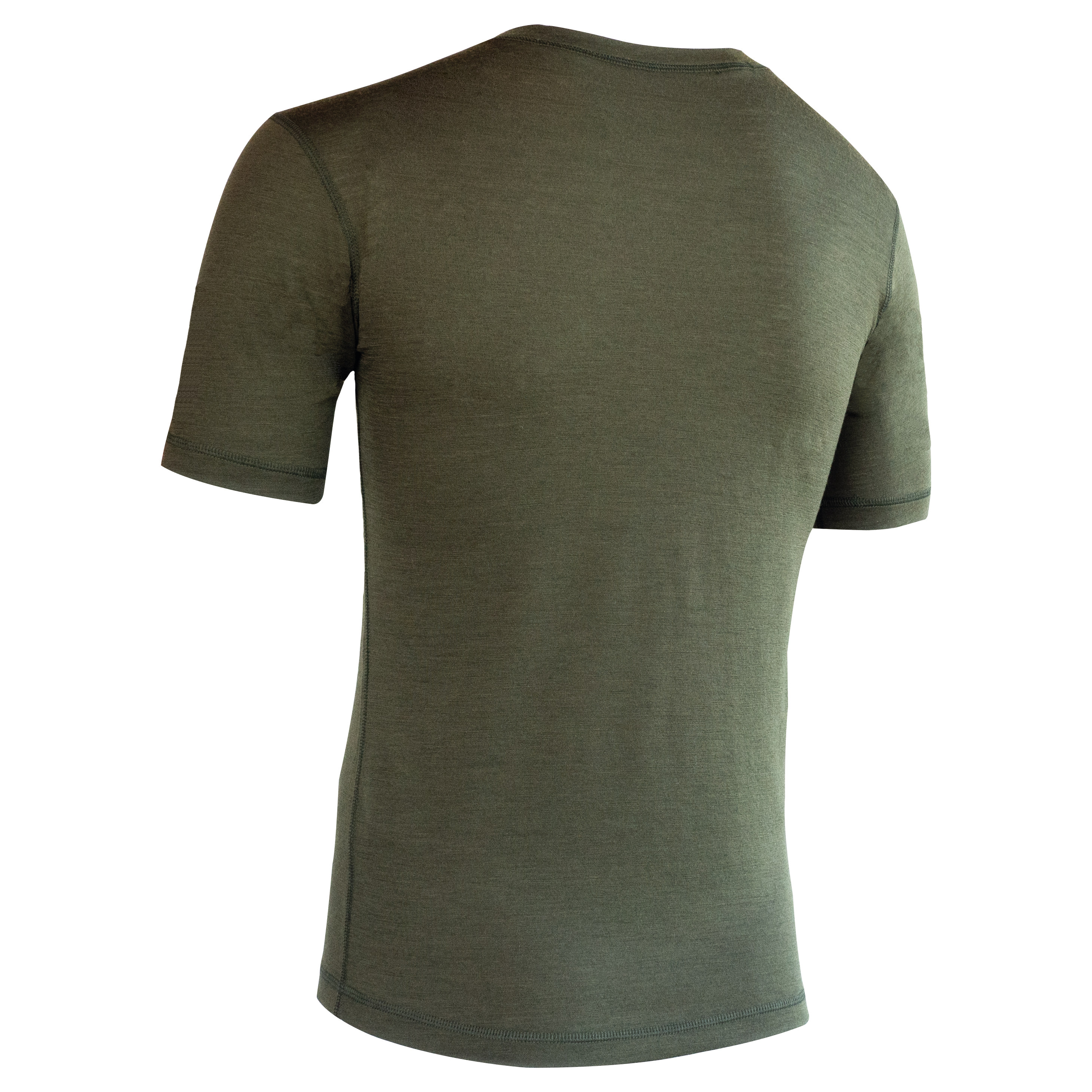 T-shirt fonctionnel PSS X-treme en laine mrinos  manches courtes, vert olive - commander en ligne chez KOX | XX77140