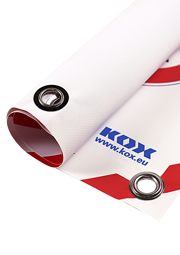 Bche de signalisation/barrage KOX 45 x 65 cm pour la dlimitation lors de travaux d’lagage - commander en ligne chez KOX | XX9759-FR