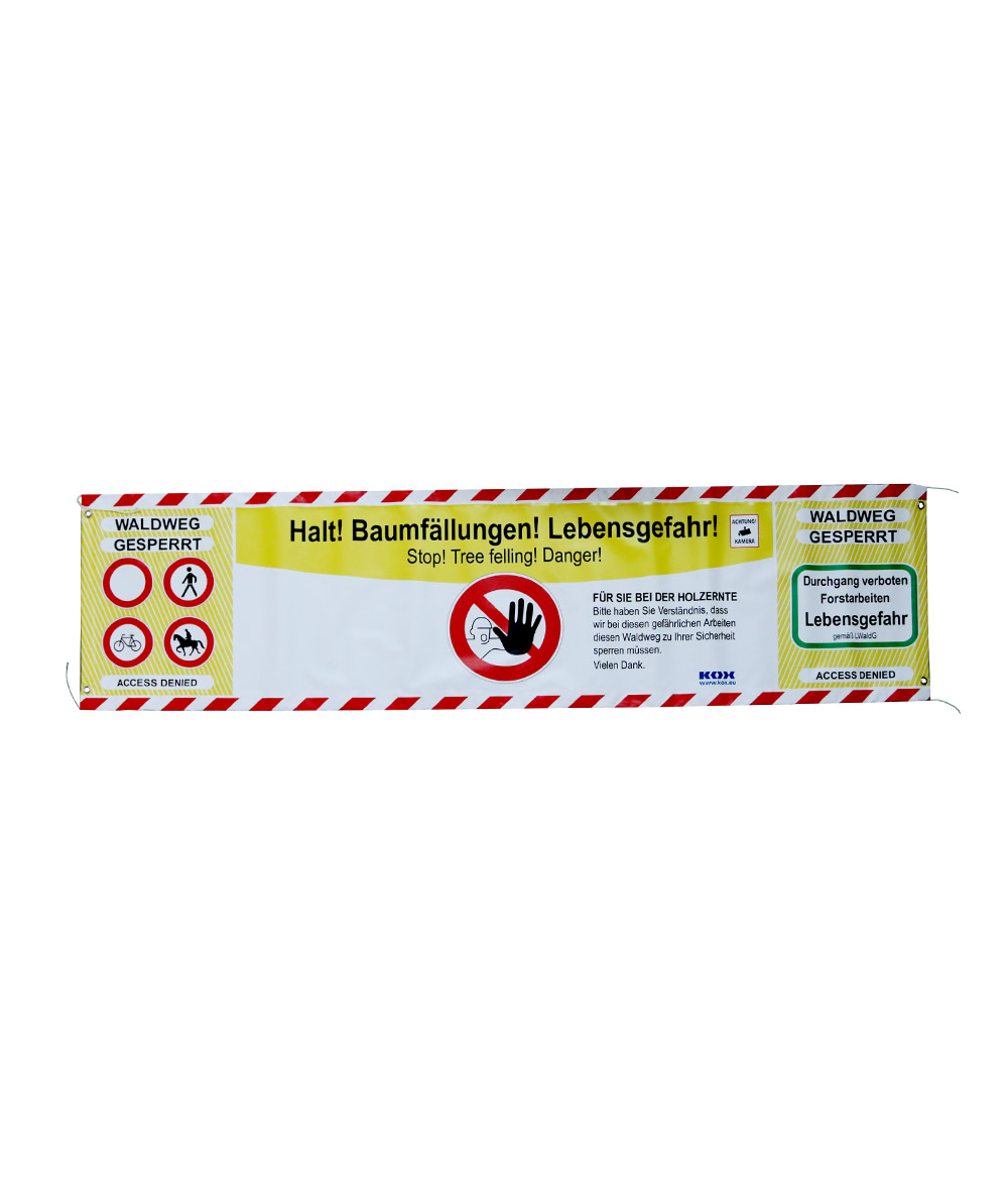  KOX Warn-/Absperrbanner DE 
