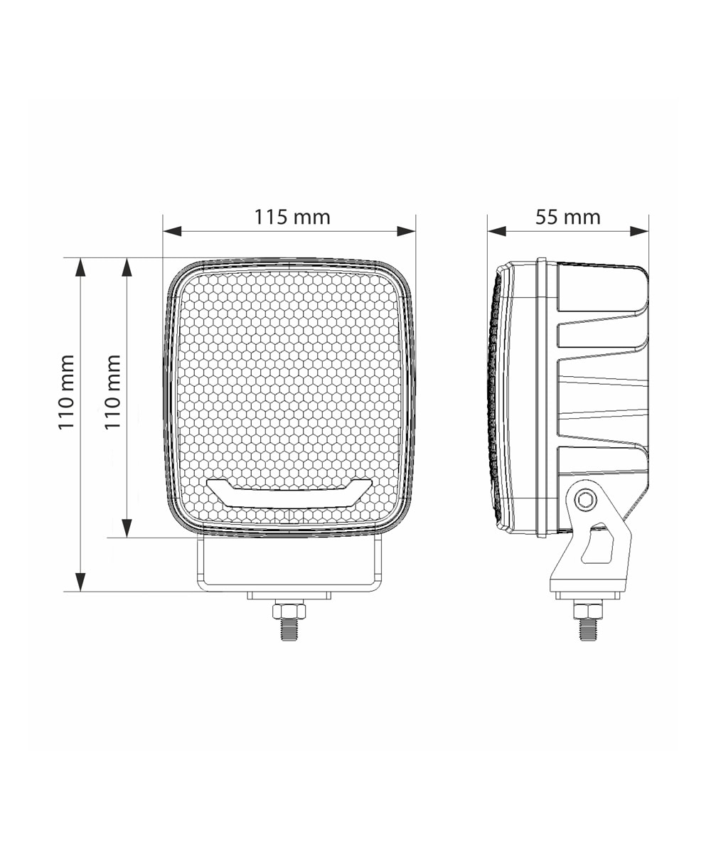 Solea-LED LED Arbeitsscheinwerfer 4500er - bei KOX online bestellen | XXASML4500