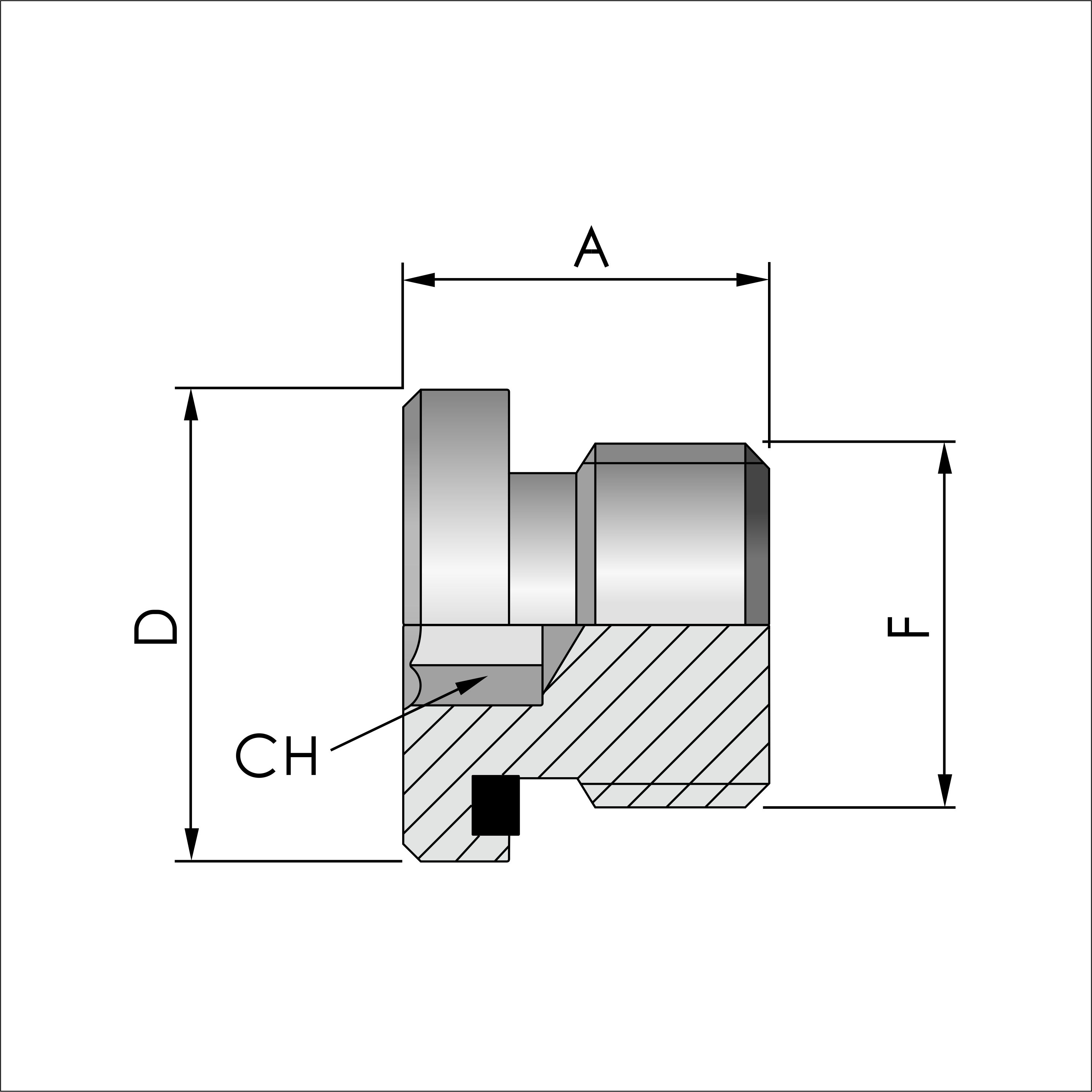  FB Hydraulik Verschlussstopfen BSP - bei KOX online bestellen | XXST110-0000 