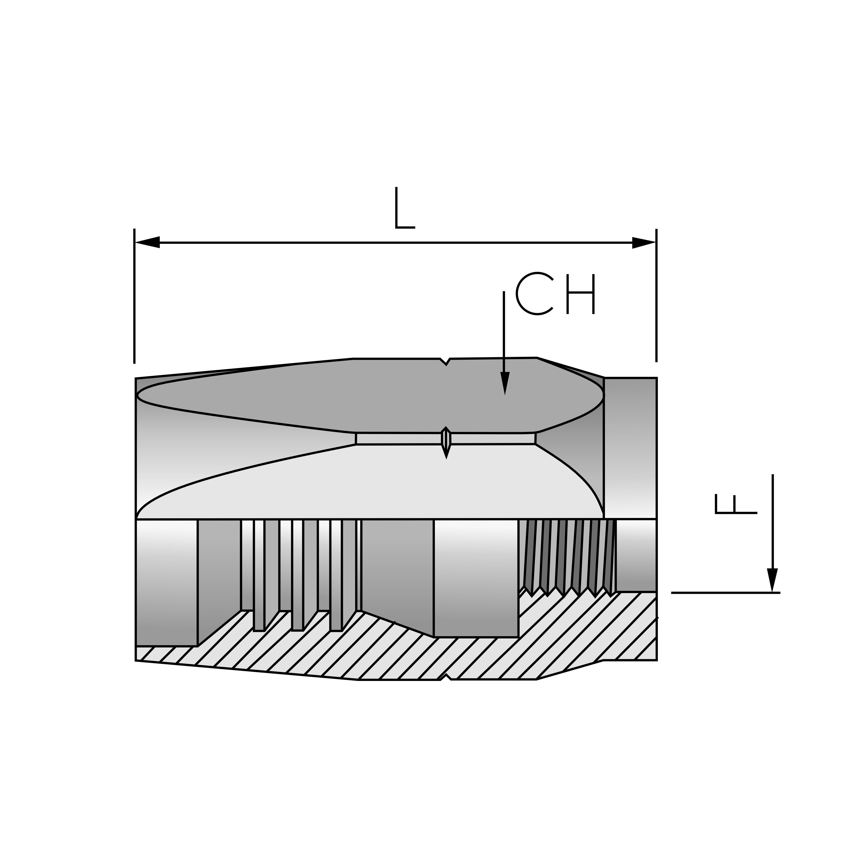  Jupes FB Hydraulic - commander en ligne chez KOX | XXST50010-0000 