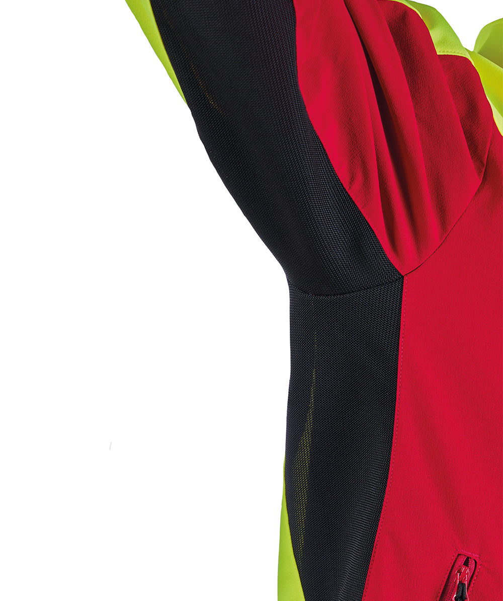 PSS Funktionsjacke X-treme Breeze Rot/Gelb - bei KOX online bestellen | XX76142