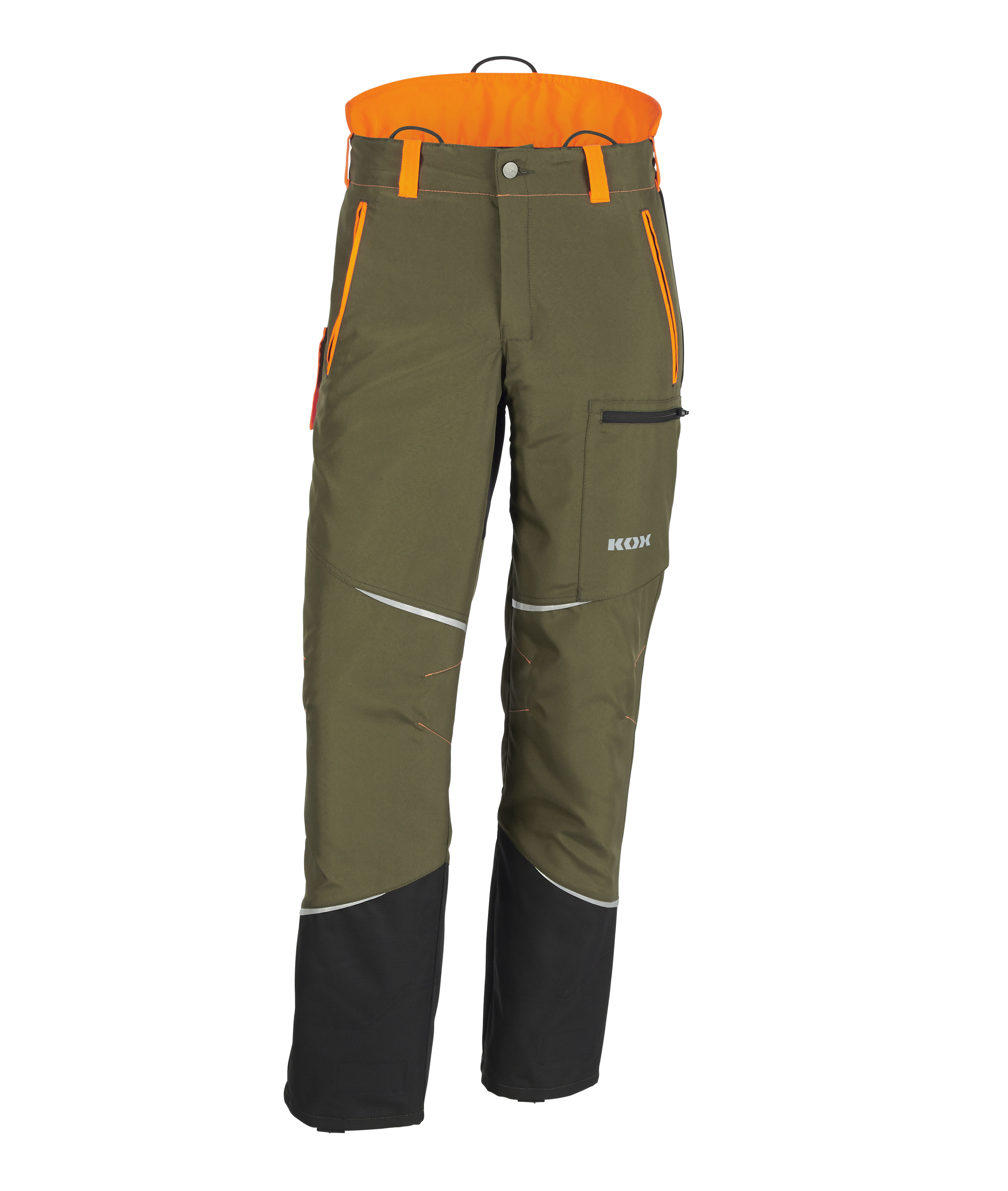 KOX Schnittschutzhose Mistral 3.0 Grn/Orange - bei KOX online bestellen | XX71228