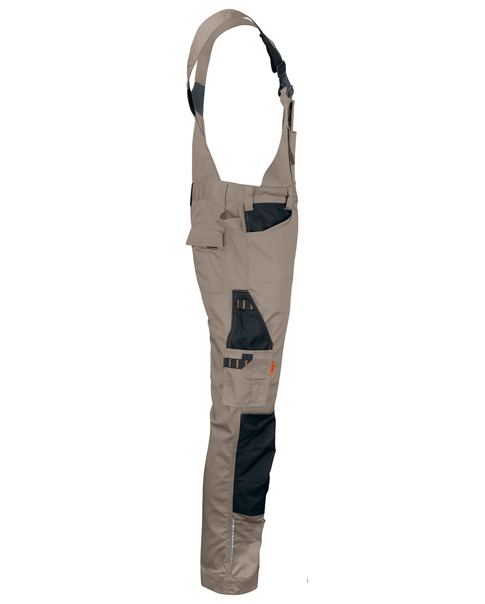 Salopette de travail Jobman 3730 khaki/noir - commander en ligne chez KOX | XXJB3730K