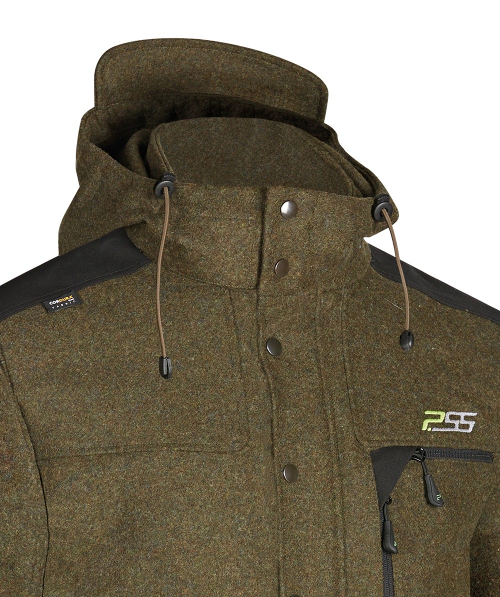 Capuche PSS X-treme en loden vert - commander en ligne chez KOX | XX761401