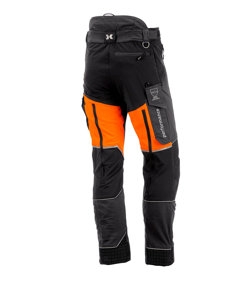 Pantalon anti-coupure KOX Performance Anthracite/Orange - commander en ligne chez KOX | XX71234