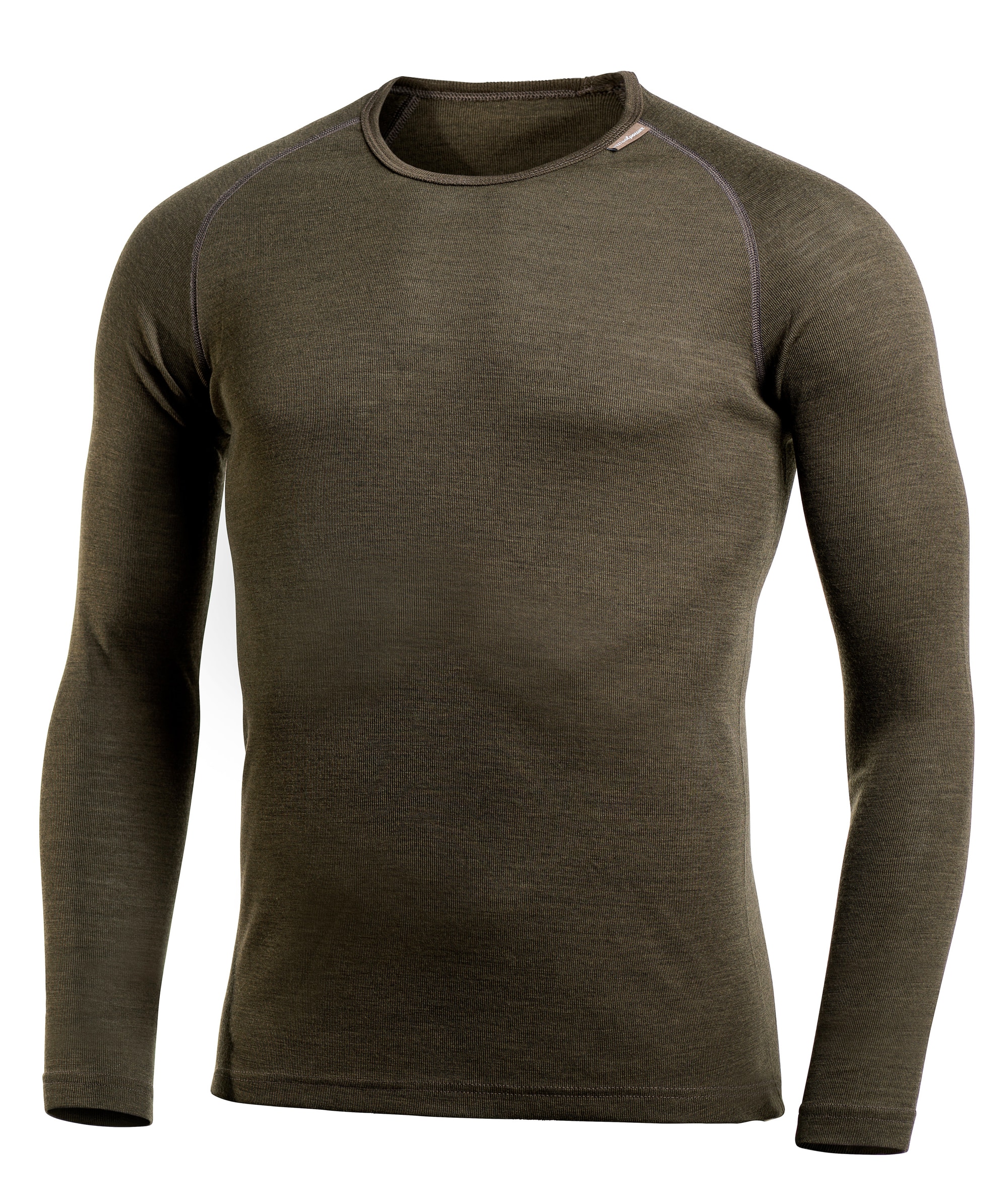  Tricot de corps  col rond Woolpower Crewneck LITE / T-shirt  manches longues en mrinos pine green - commander en ligne chez KOX | XXWP7111GR 