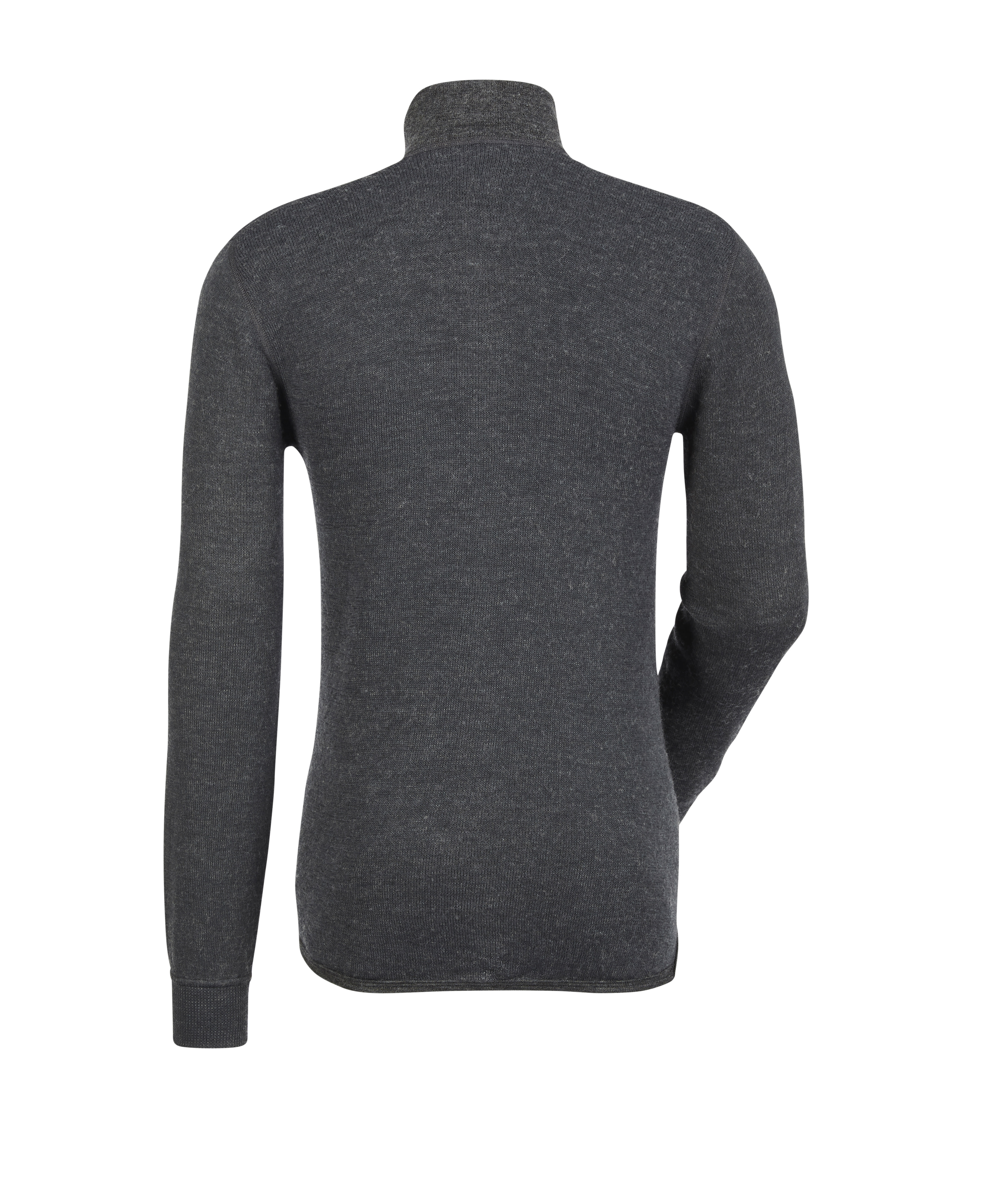 T-shirt  col roul Woolpower Zip Turtleneck 200 / T-shirt en mrinos  manches longues grey - commander en ligne chez KOX | XXWP7222G