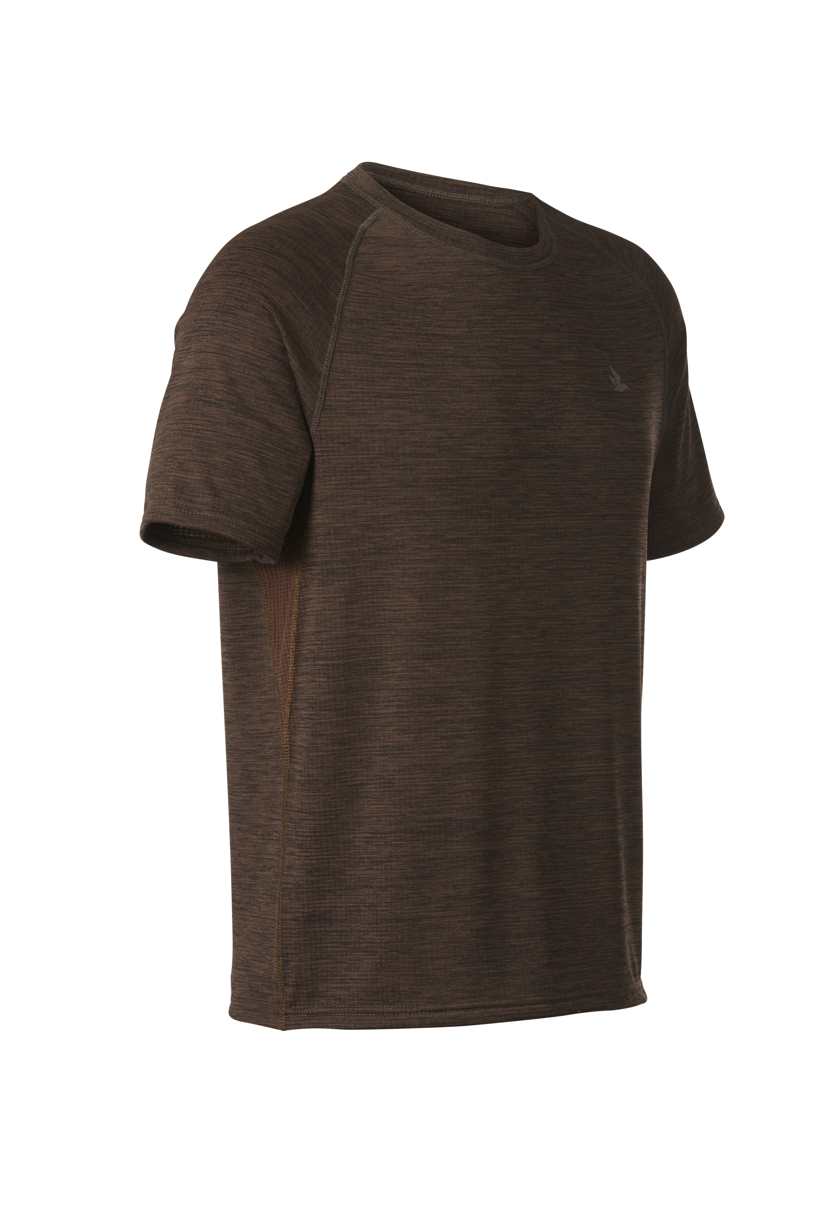  T-shirt fonctionnel Seeland  manches courtes Active marron - commander en ligne chez KOX | XXSL1610105 