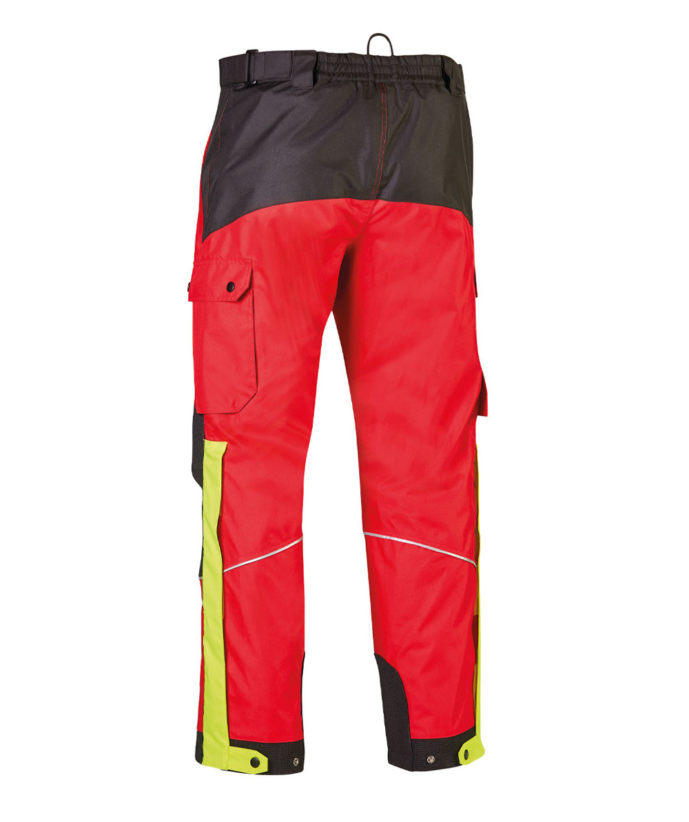 PSS Regenhose wasserdicht / Outdoorhose X-treme Rain Rot/Gelb - bei KOX online bestellen | XX72207