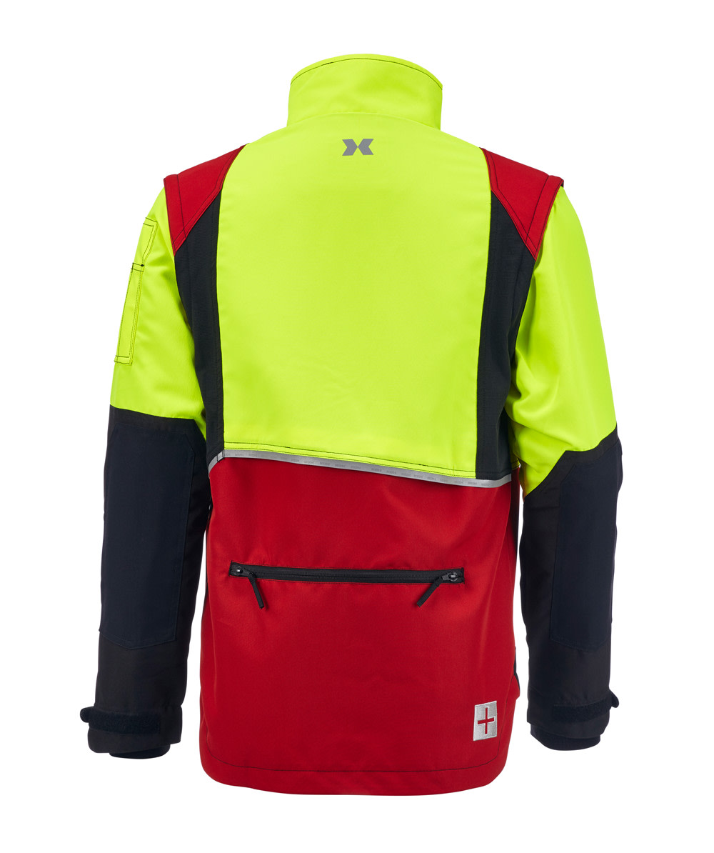 Veste forestire KOX Transform Rouge/Jaune - commander en ligne chez KOX | XX71431