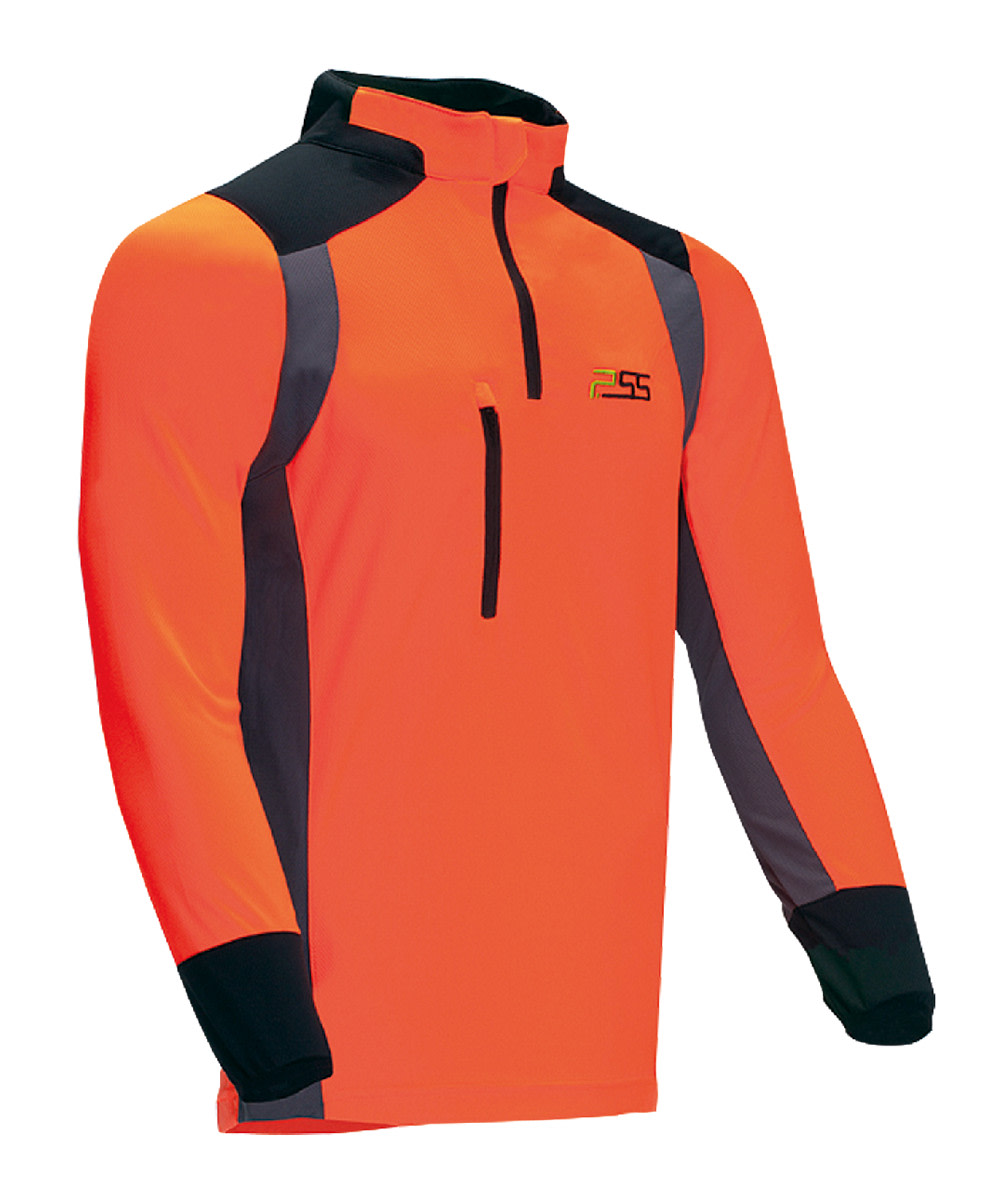  PSS Funktionsshirt X-treme Skin langarm, orange/grau - bei KOX online bestellen | XX77154 