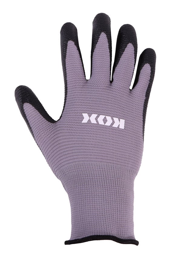  KOX Flex werkhandschoenen / tuinhandschoenen grijs - bij KOX online bestellen | XX75324 