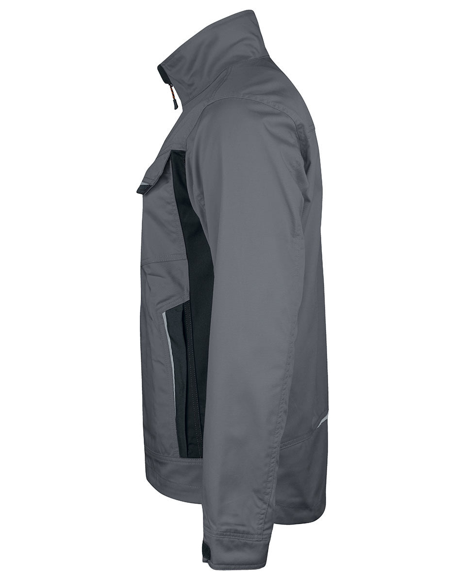 Veste de travail Jobman 1327 gris - commander en ligne chez KOX | XXJB1327G